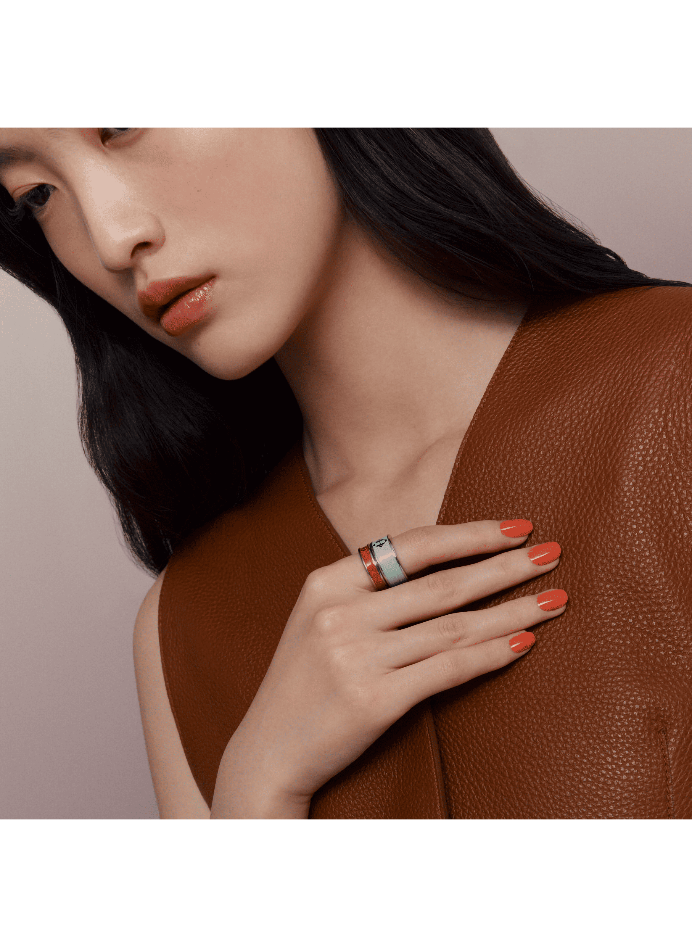 Hermès Hands, enamel varnish - Limited edition HERMÈS Orange tulipe