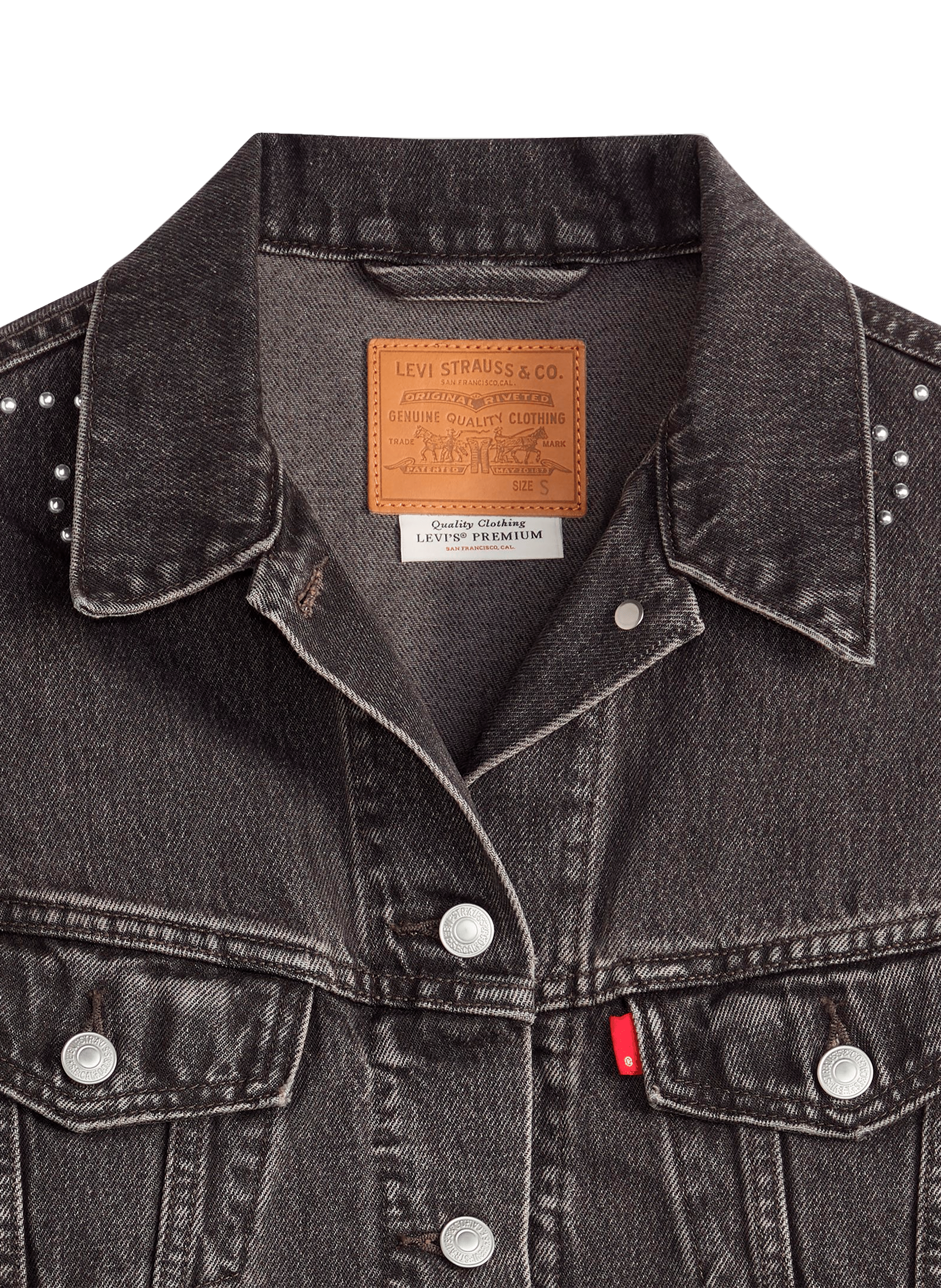 Veste en jean LEVI'S Noir