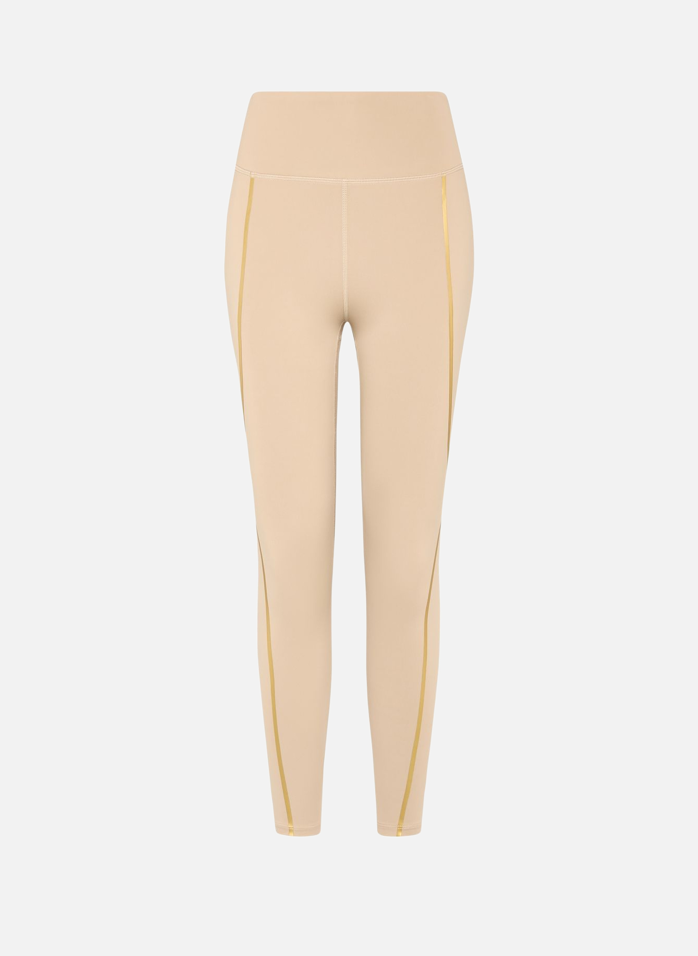 Legging de sport 7/8 performance gold BORN LIVING YOGA Beige