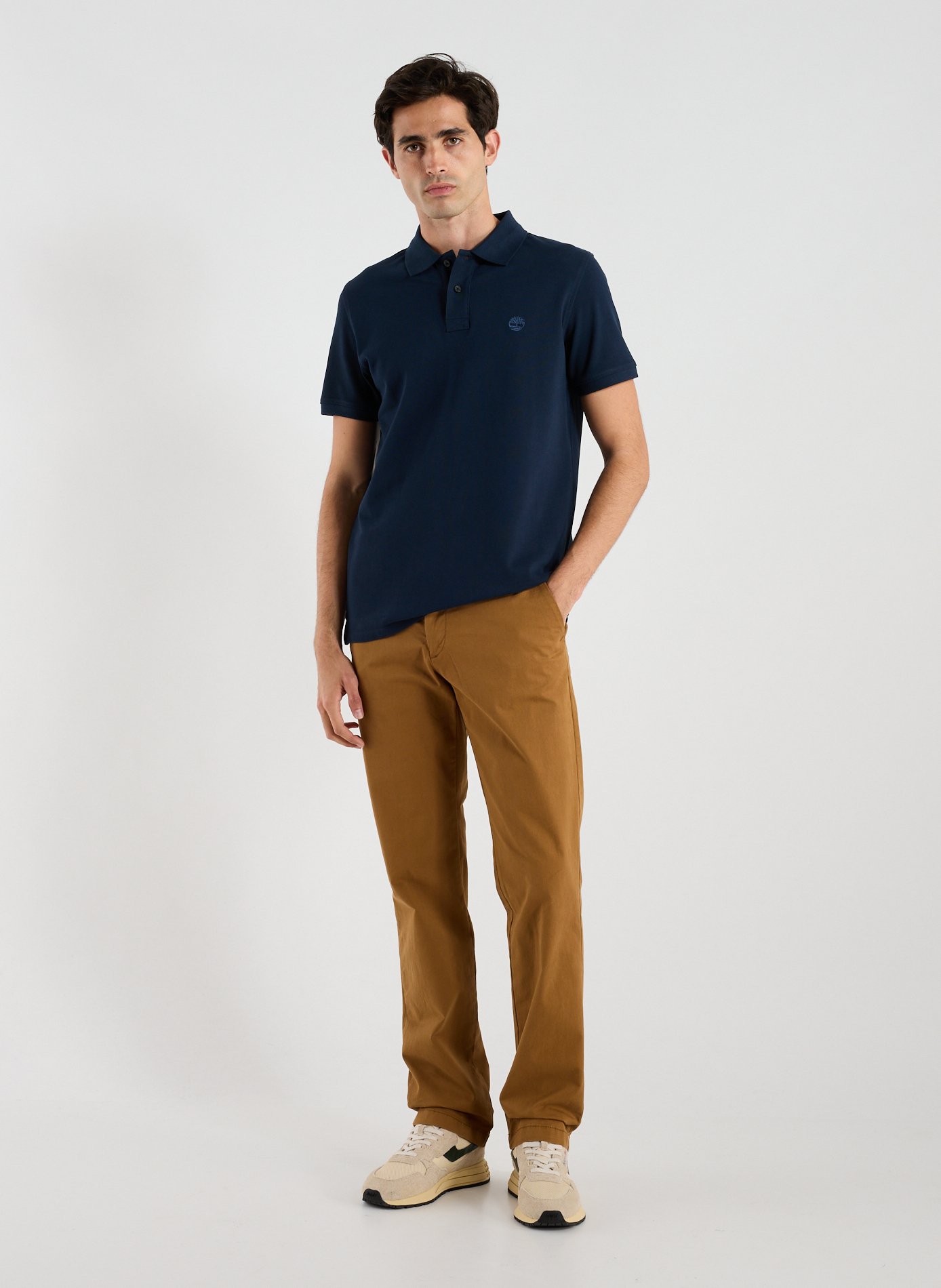  Cotton polo shirt  TIMBERLAND Blue