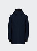 Parka col montant à capuche  Navy blue