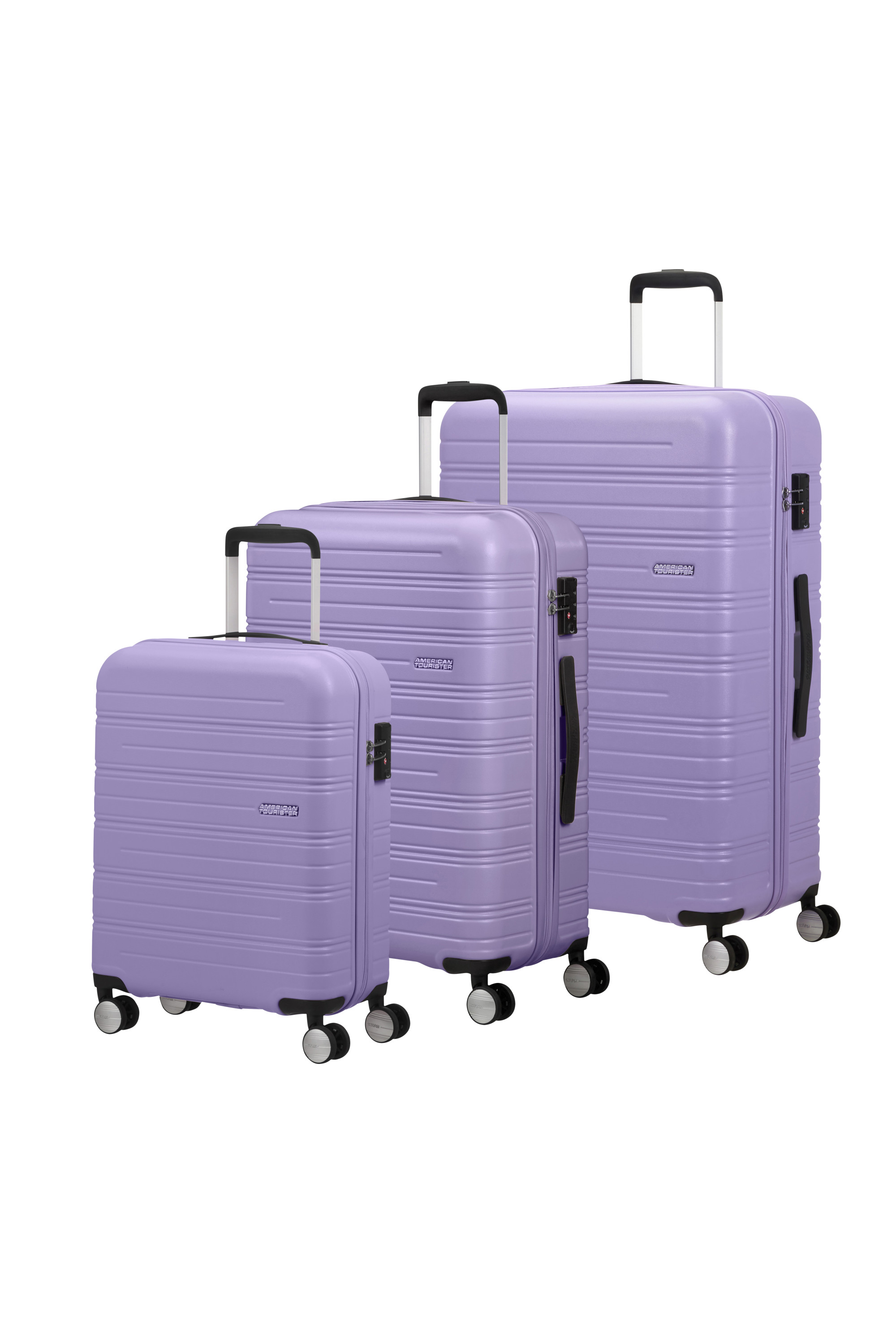 High turn nested set taille l AMERICAN TOURISTER Violet