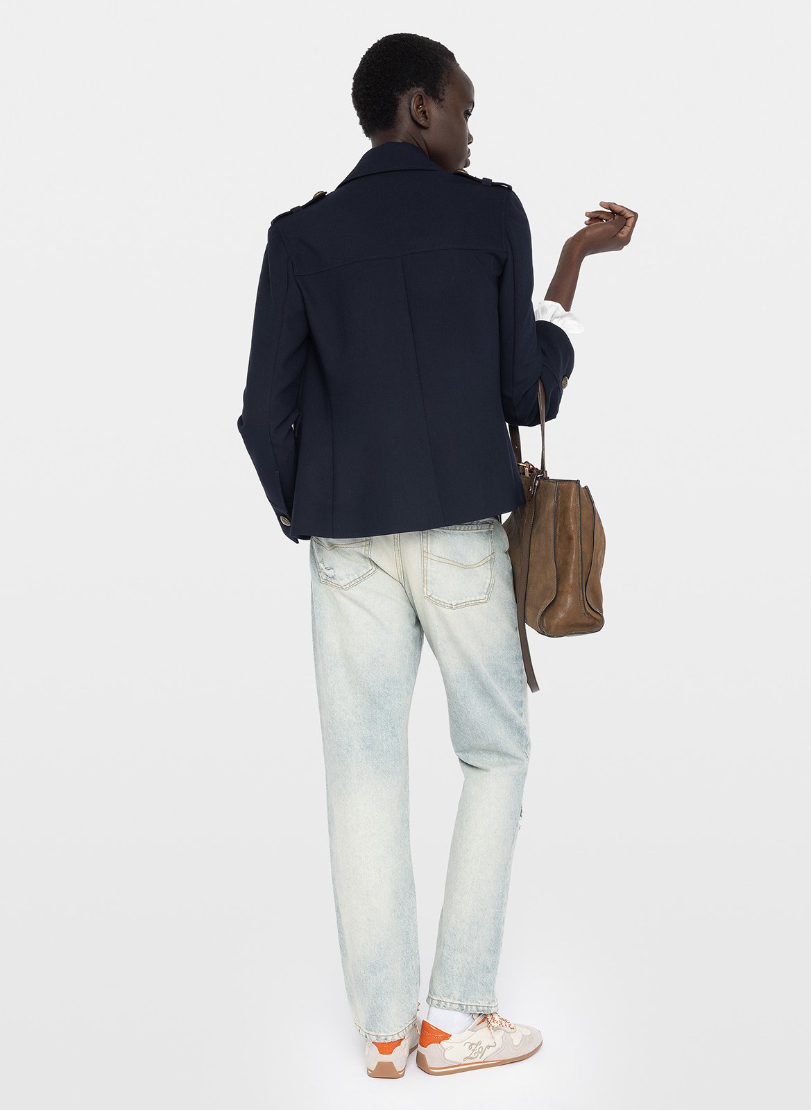 Veste tailleur col classique veraman ZADIG&VOLTAIRE Bleu