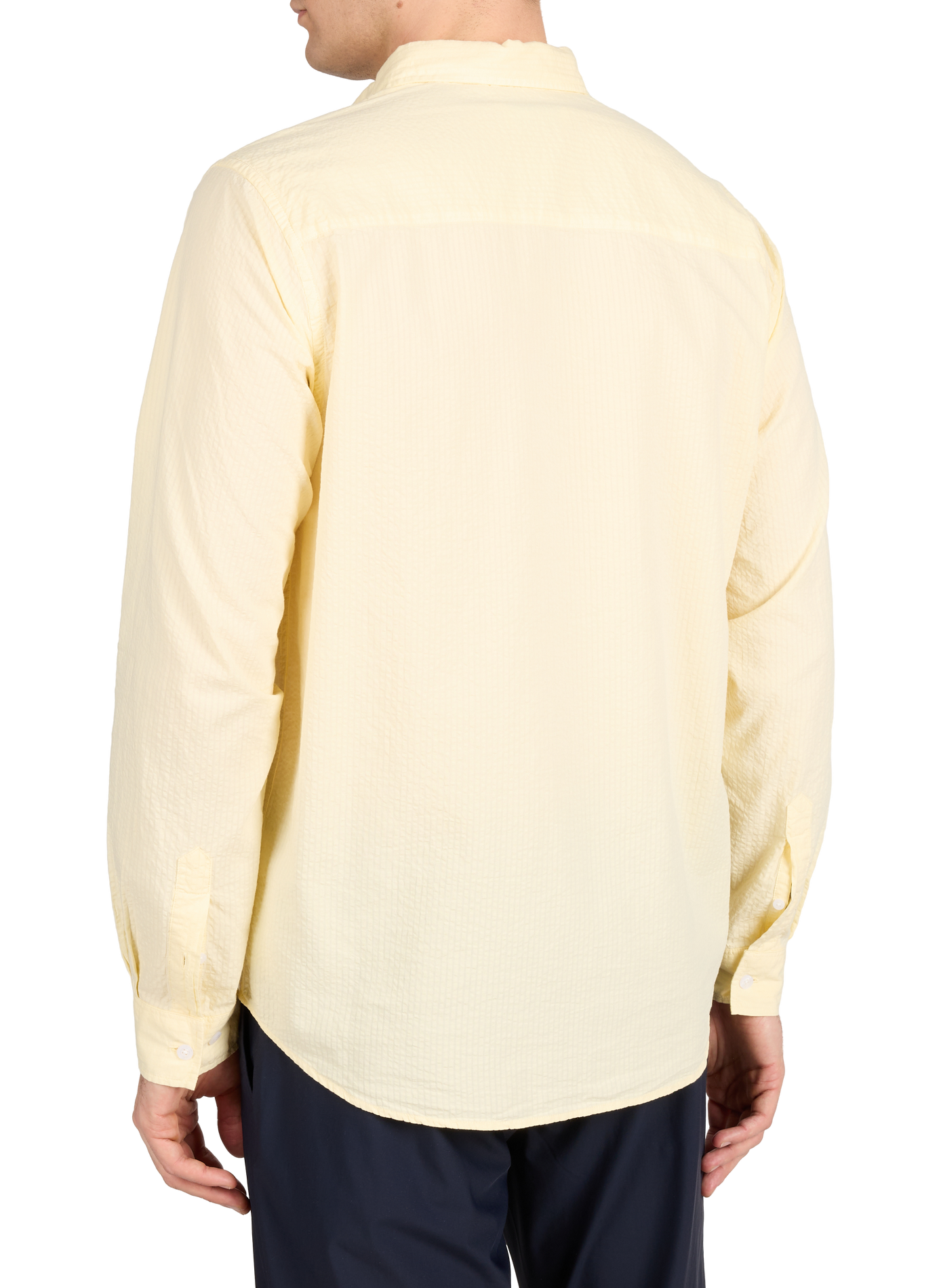 Malesherbes straight cotton gauze shirt MAISON LABICHE Yellow