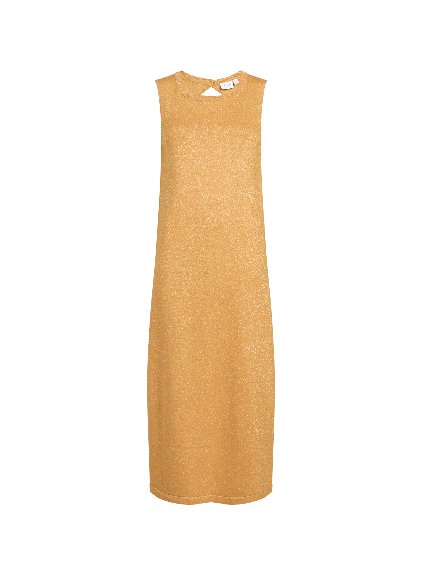 Robe longue Vitammy S brillante VILA Jaune