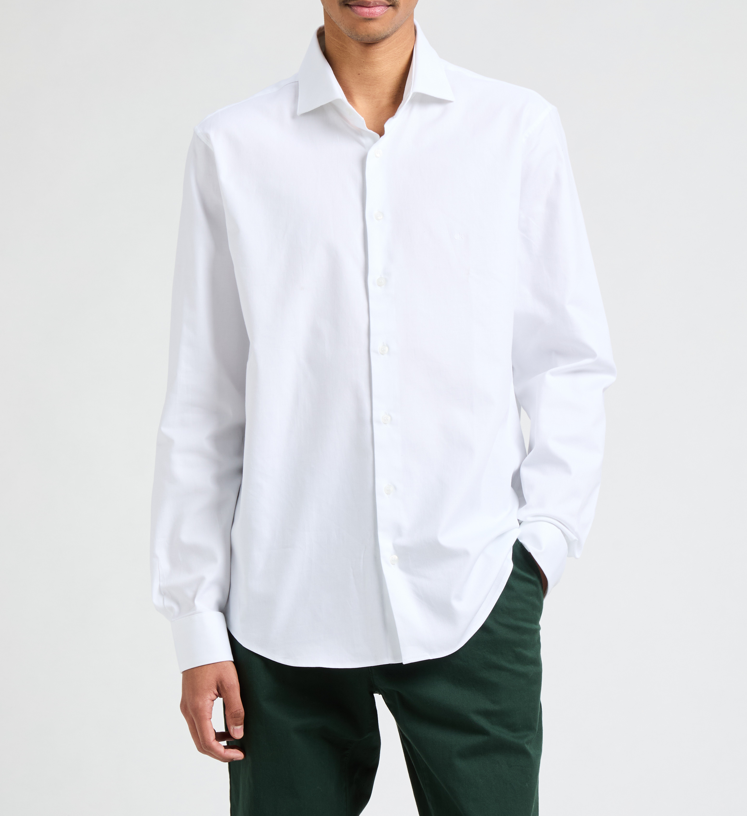 Cotton shirt CALVIN KLEIN White