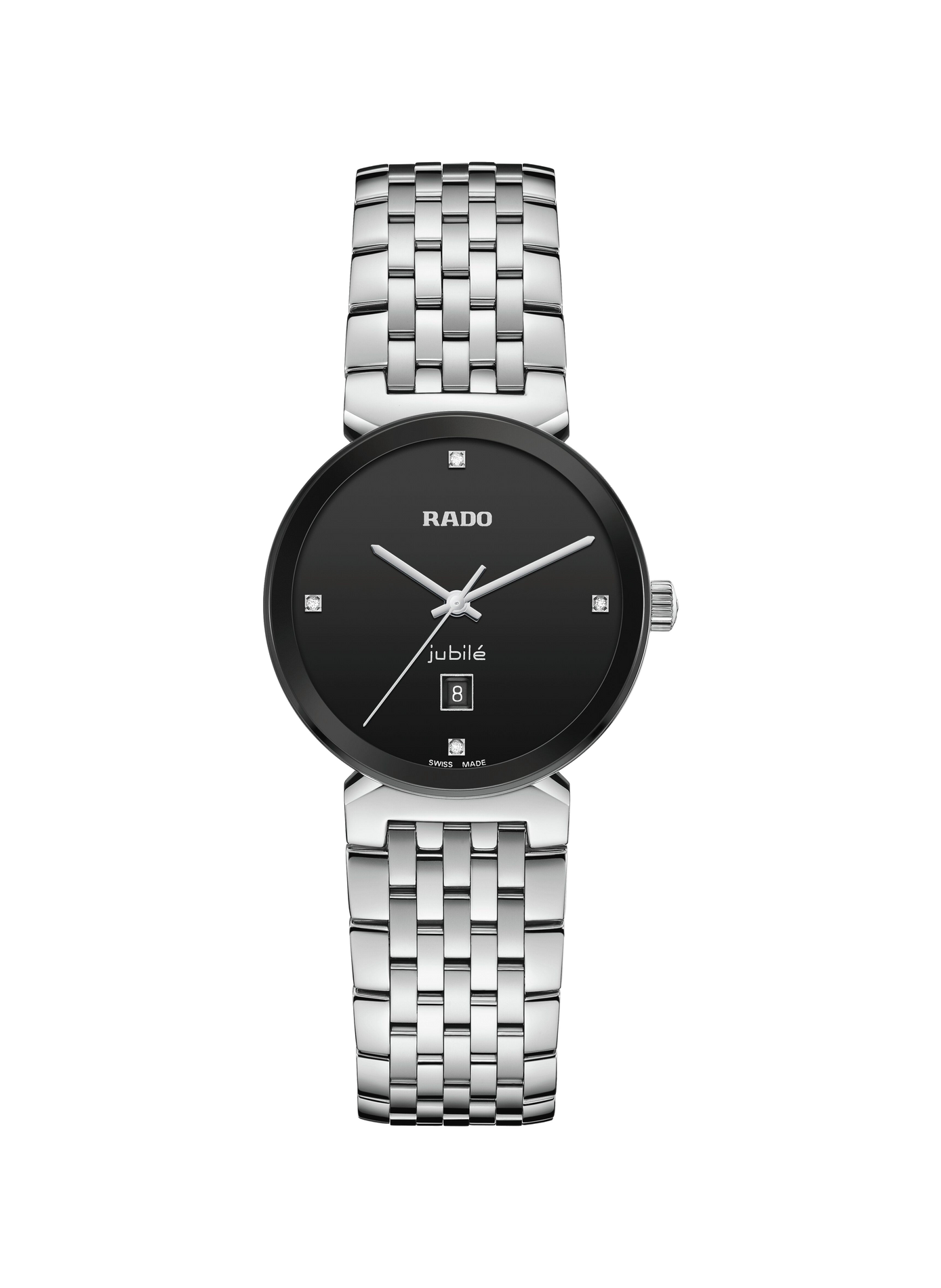 Montre quartz en acier inoxydable RADO Blanc