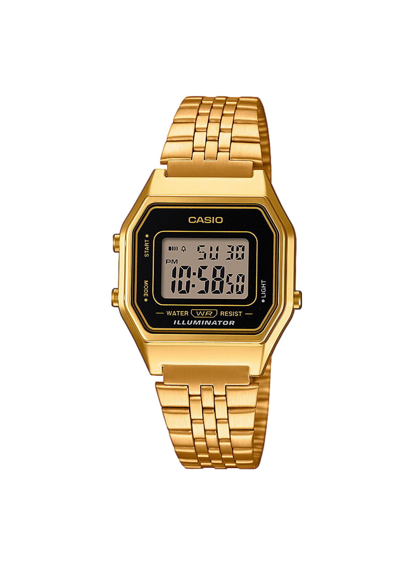 Montre quartz solaire G-shock premium CASIO Doré