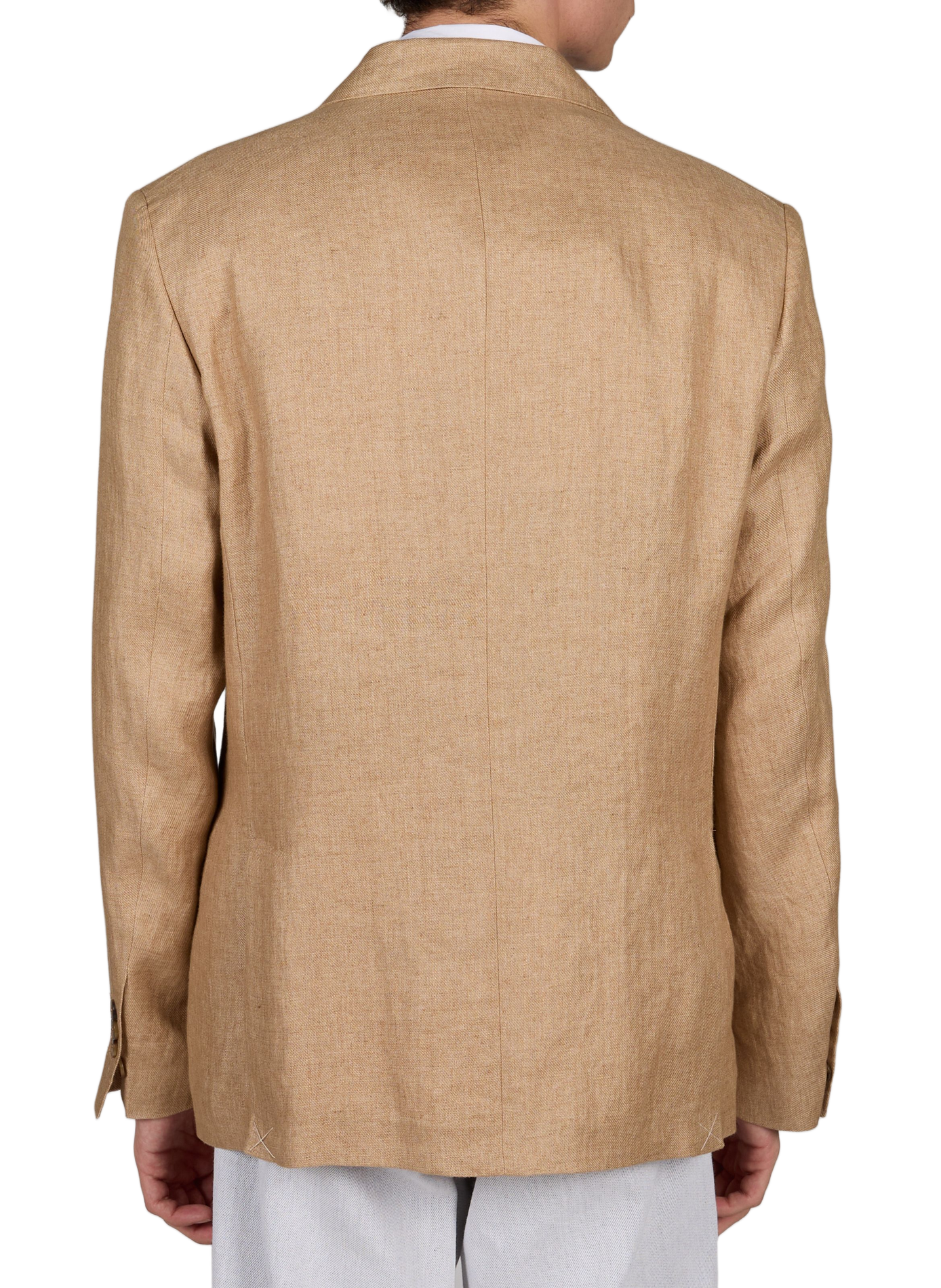 Linen blazer FACONNABLE Beige