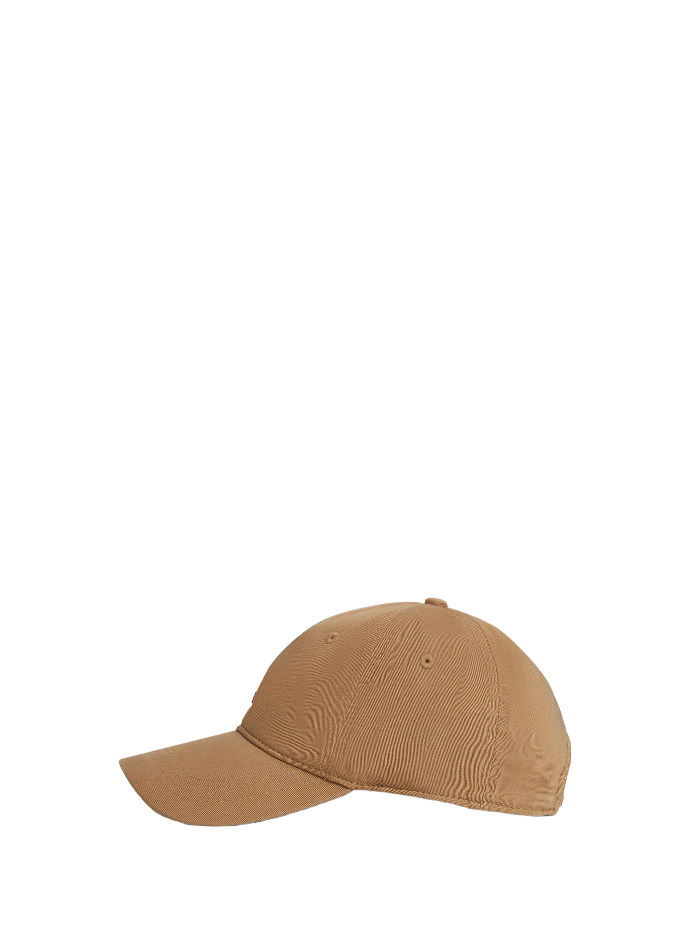 Cotton logo baseball cap TOMMY HILFIGER Beige