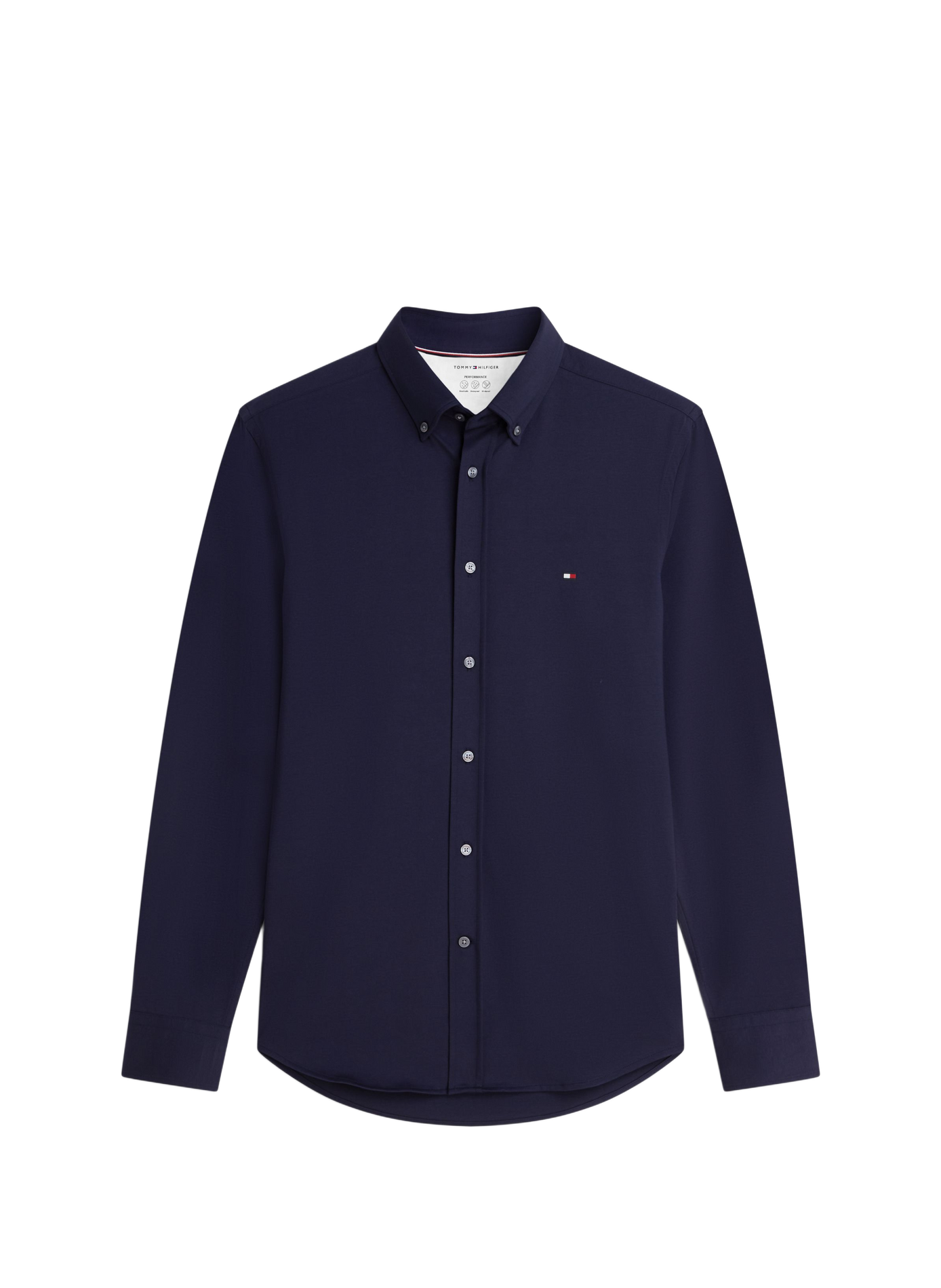 Baumwollhemd TOMMY HILFIGER Blau