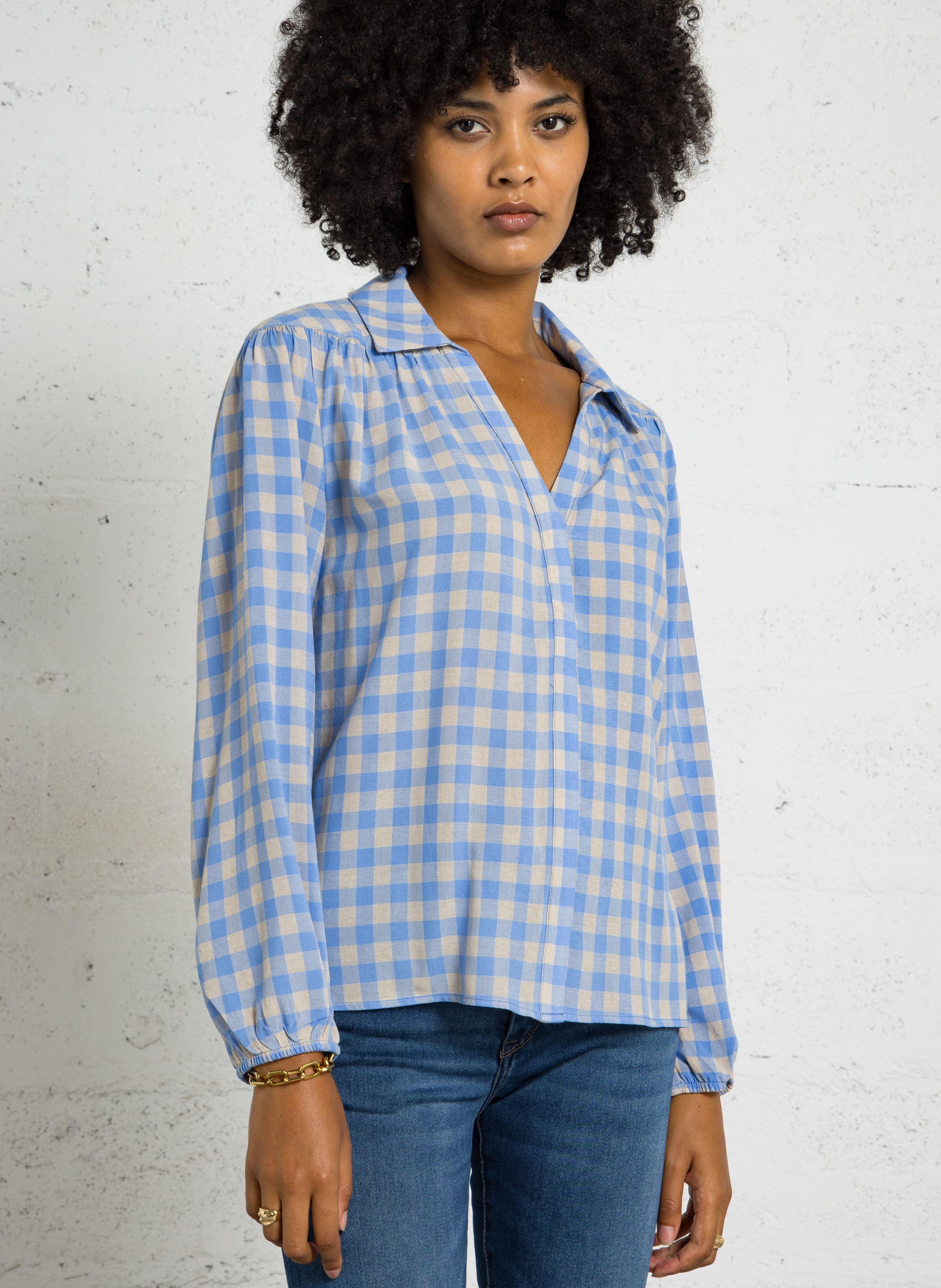 Chemise col classique seatlle MAISON 123 Blanc
