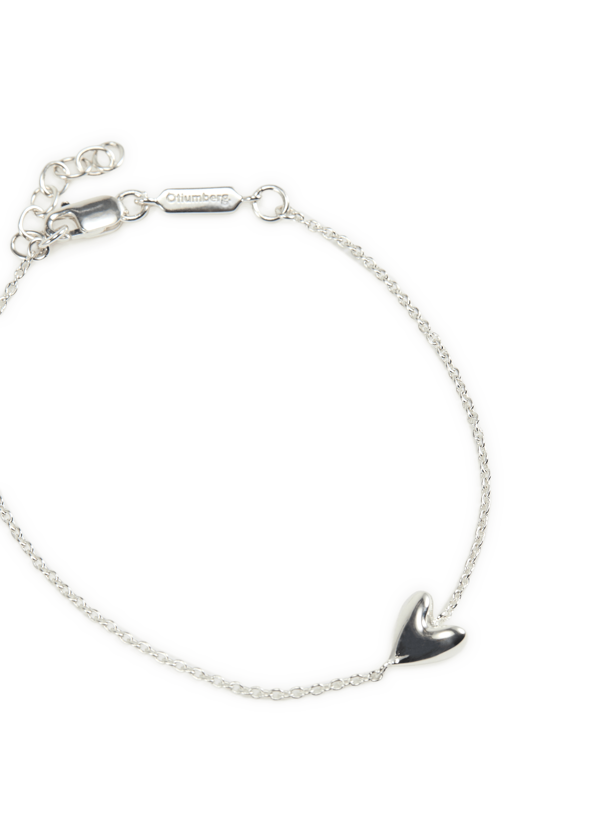 Thin silver bracelet OTIUMBERG Silver
