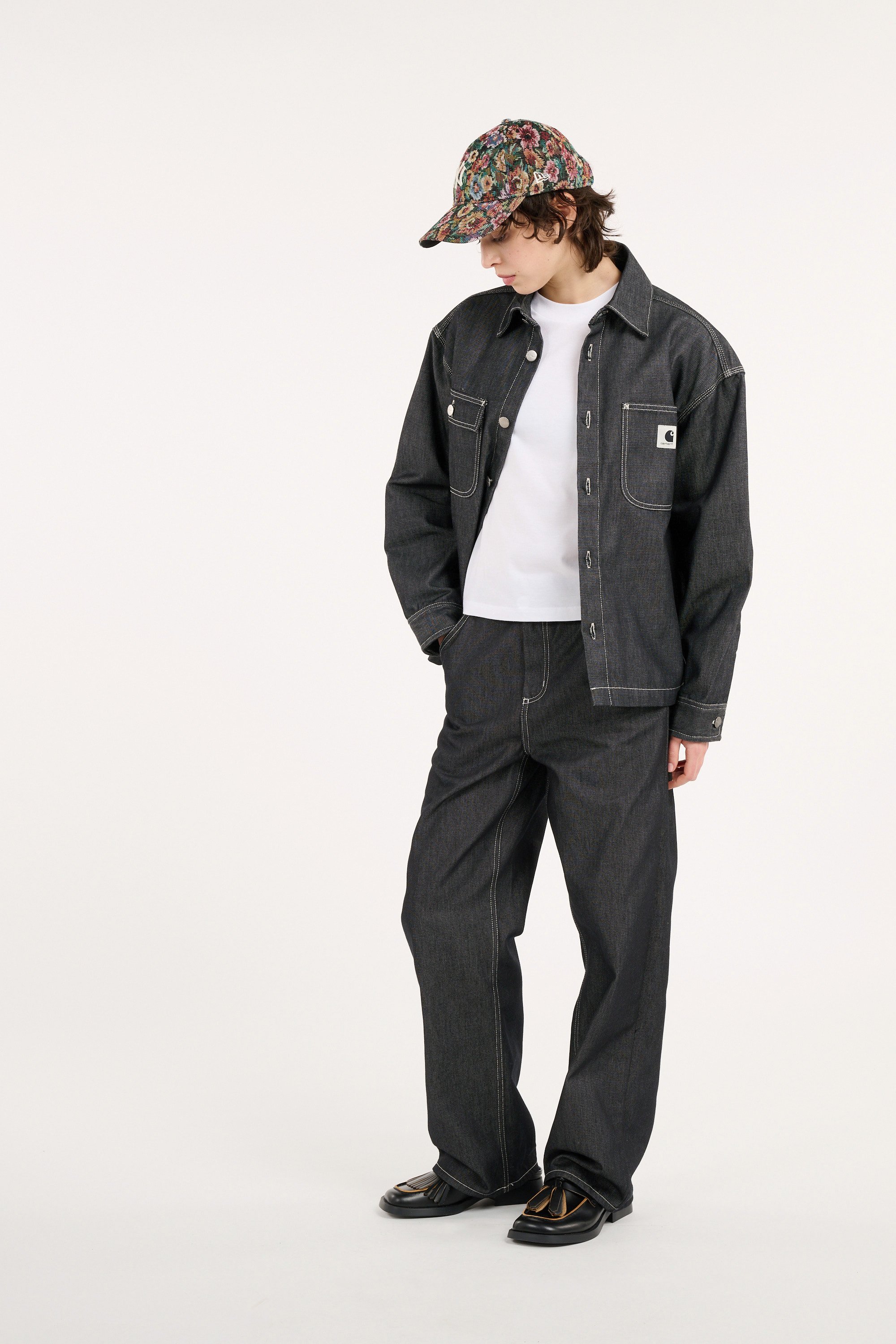 Chemise w' louis shirt jac CARHARTT WIP Noir