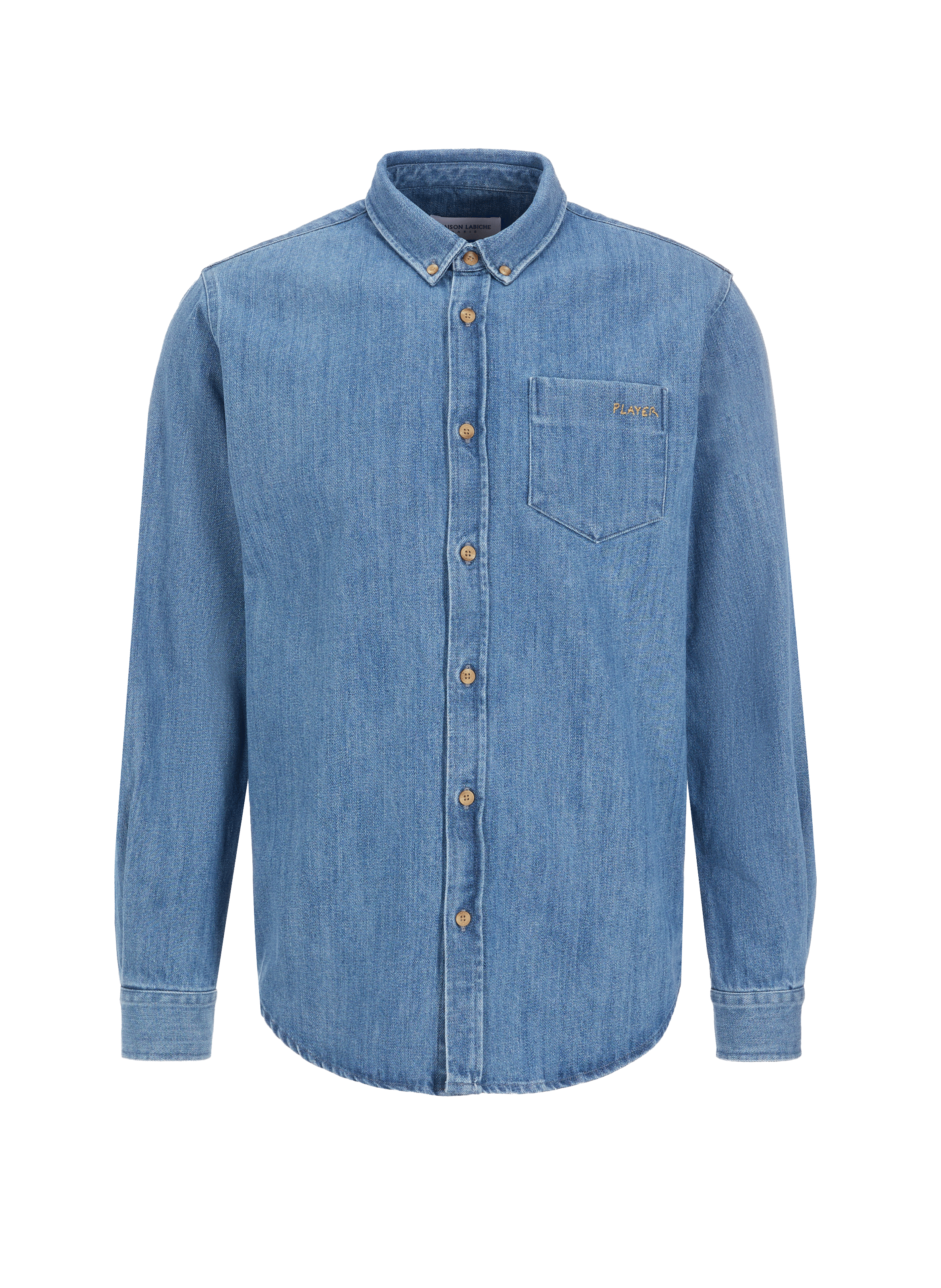 Chemise Bonne Graine Player en coton denim