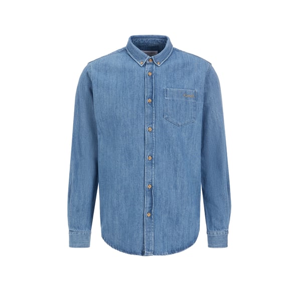 Chemise Bonne Graine Player en coton denim