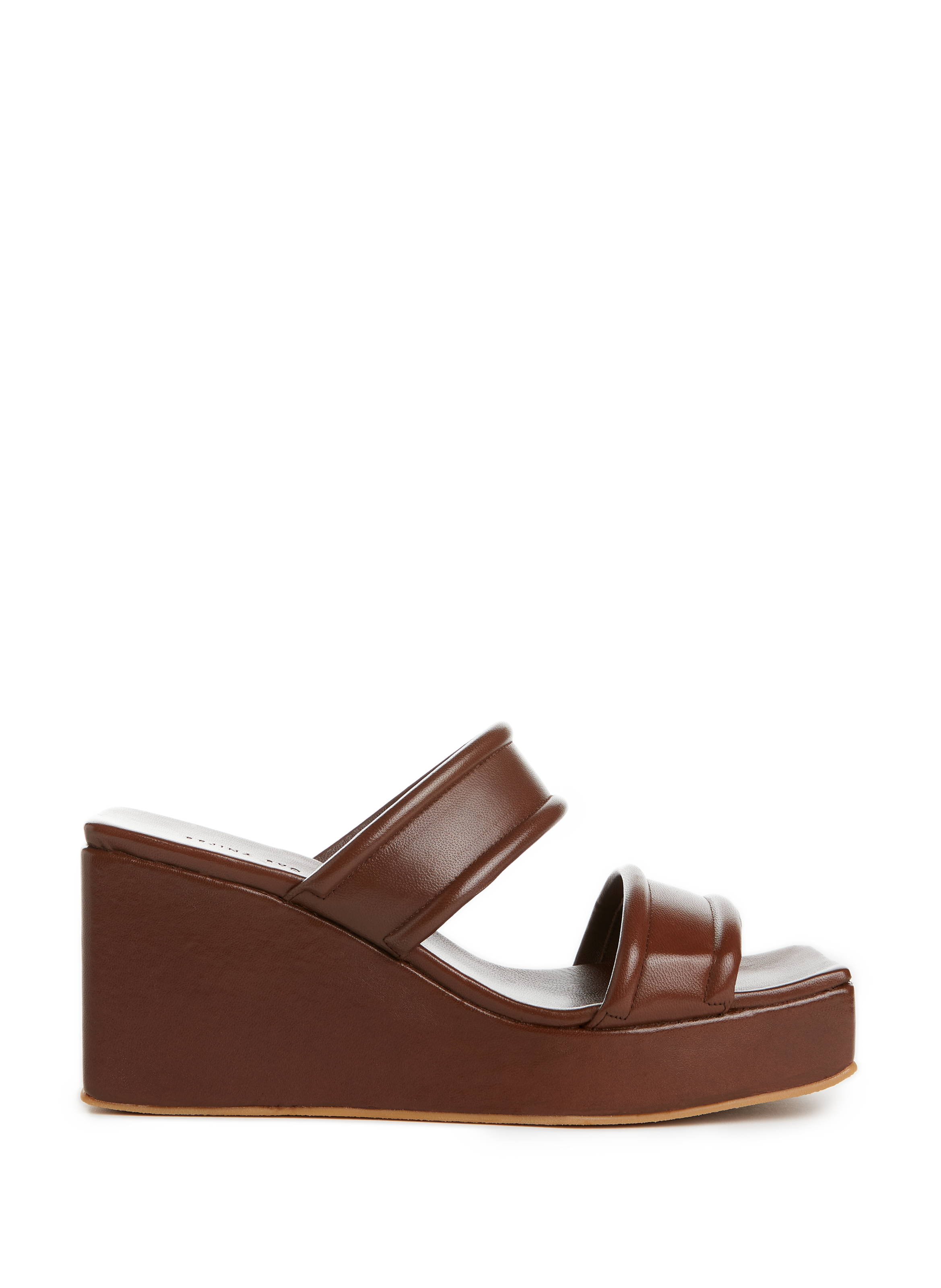 REJINA PYO Mila wedge-heel mules Brown