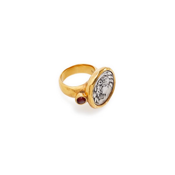 Bague Faune Carthage en laiton