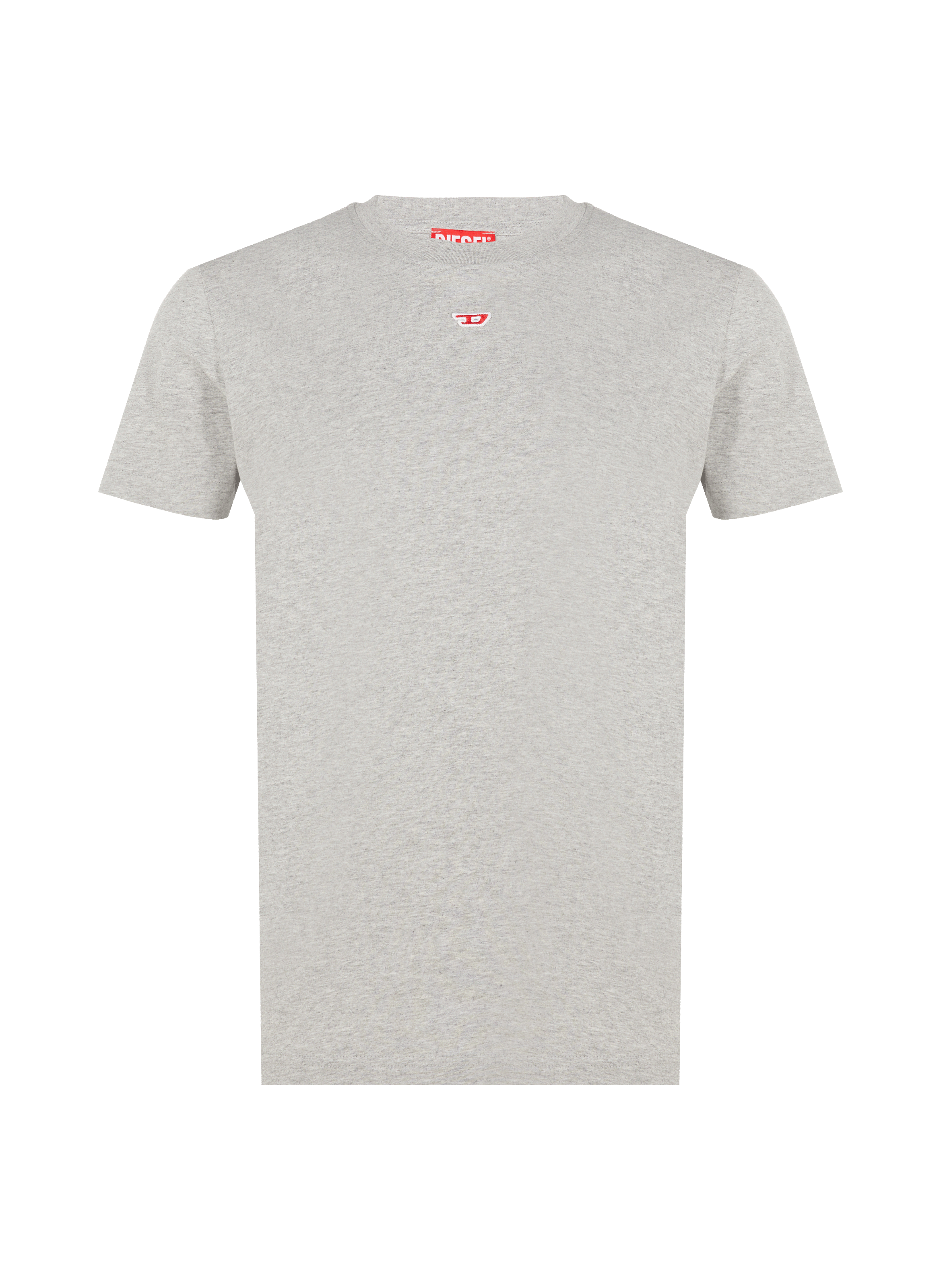 T-shirt à patch monogramme en coton