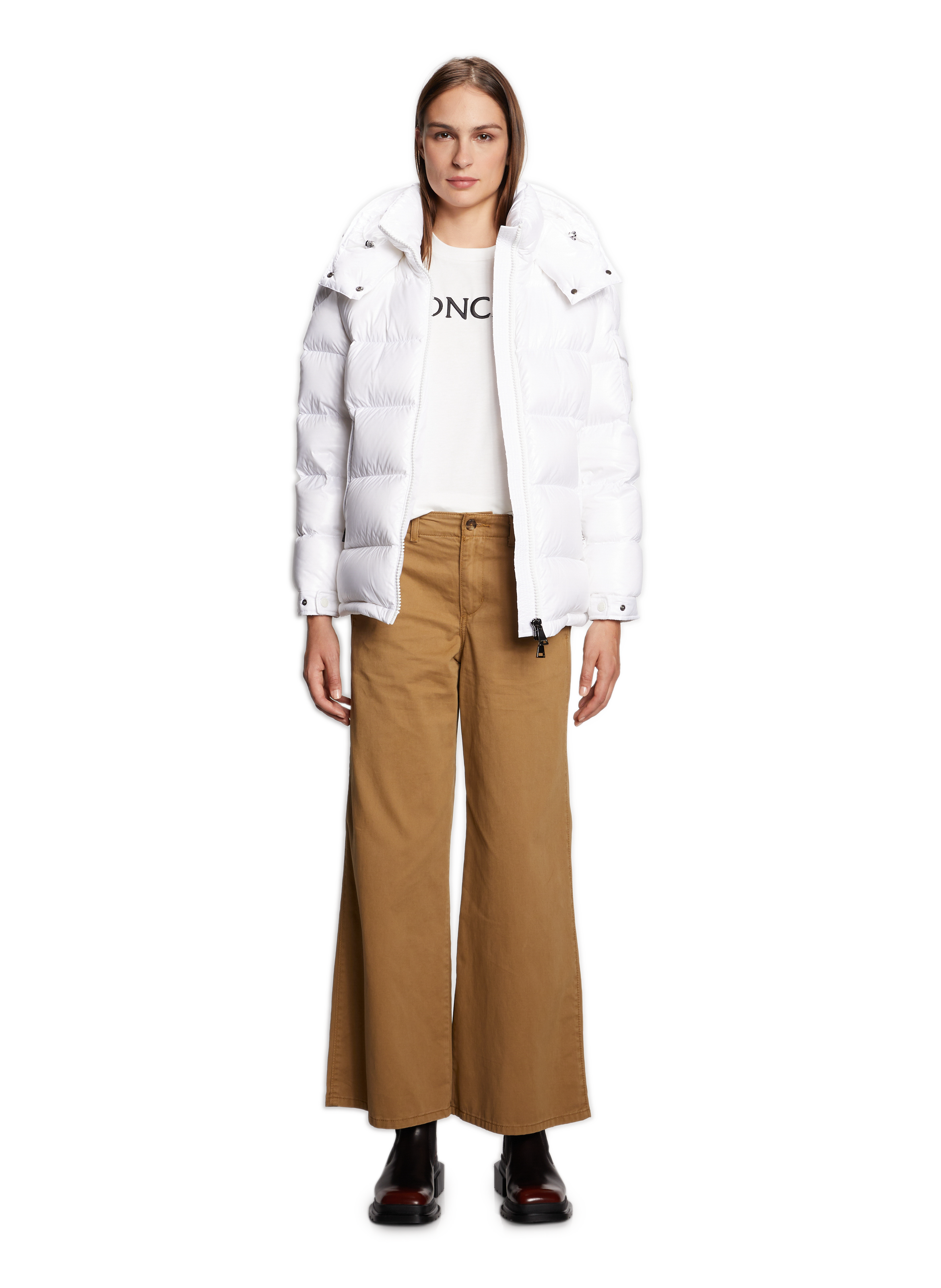 Down jacket  MONCLER White