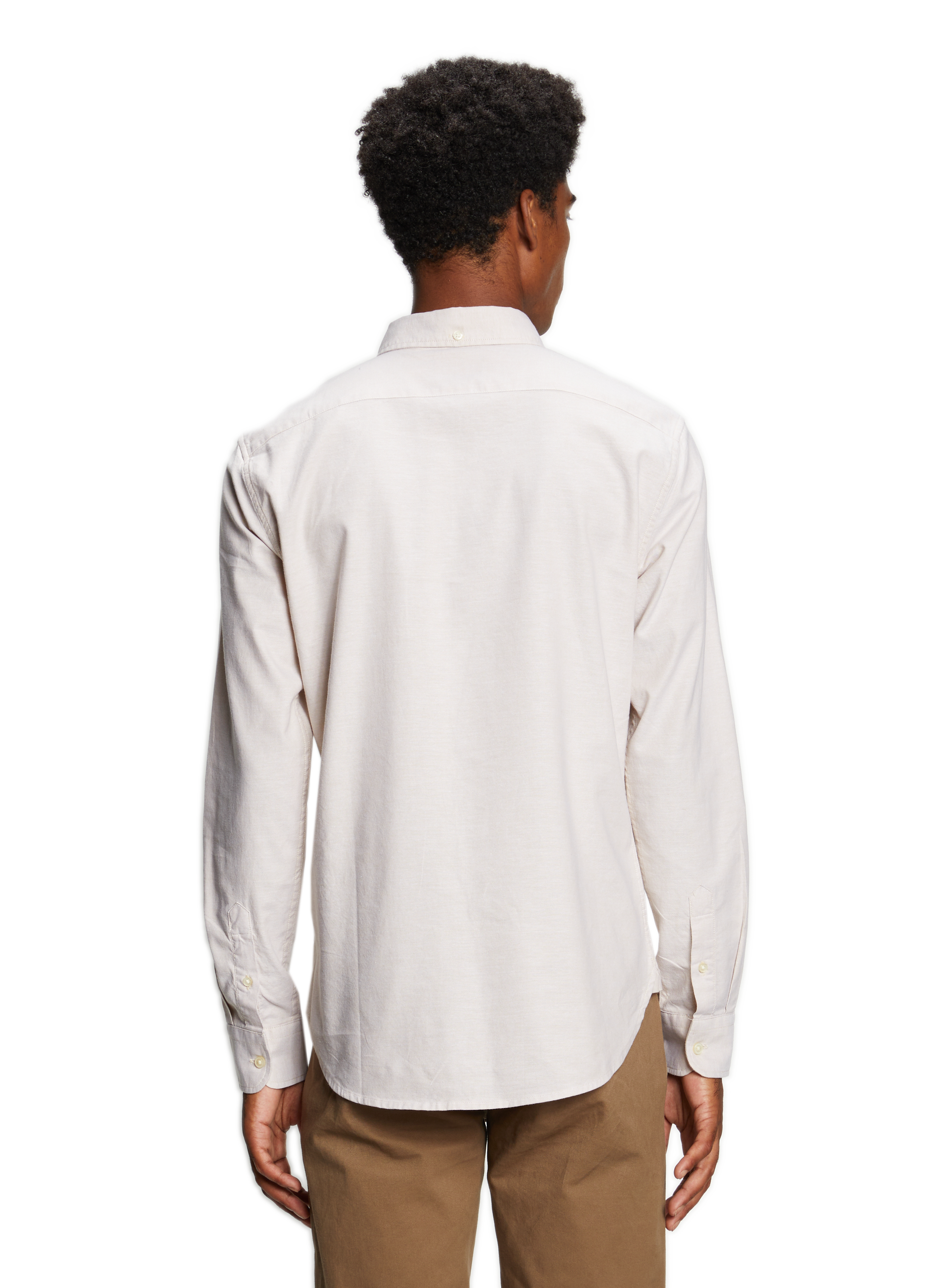 Slim cotton-blend shirt DOCKERS Beige