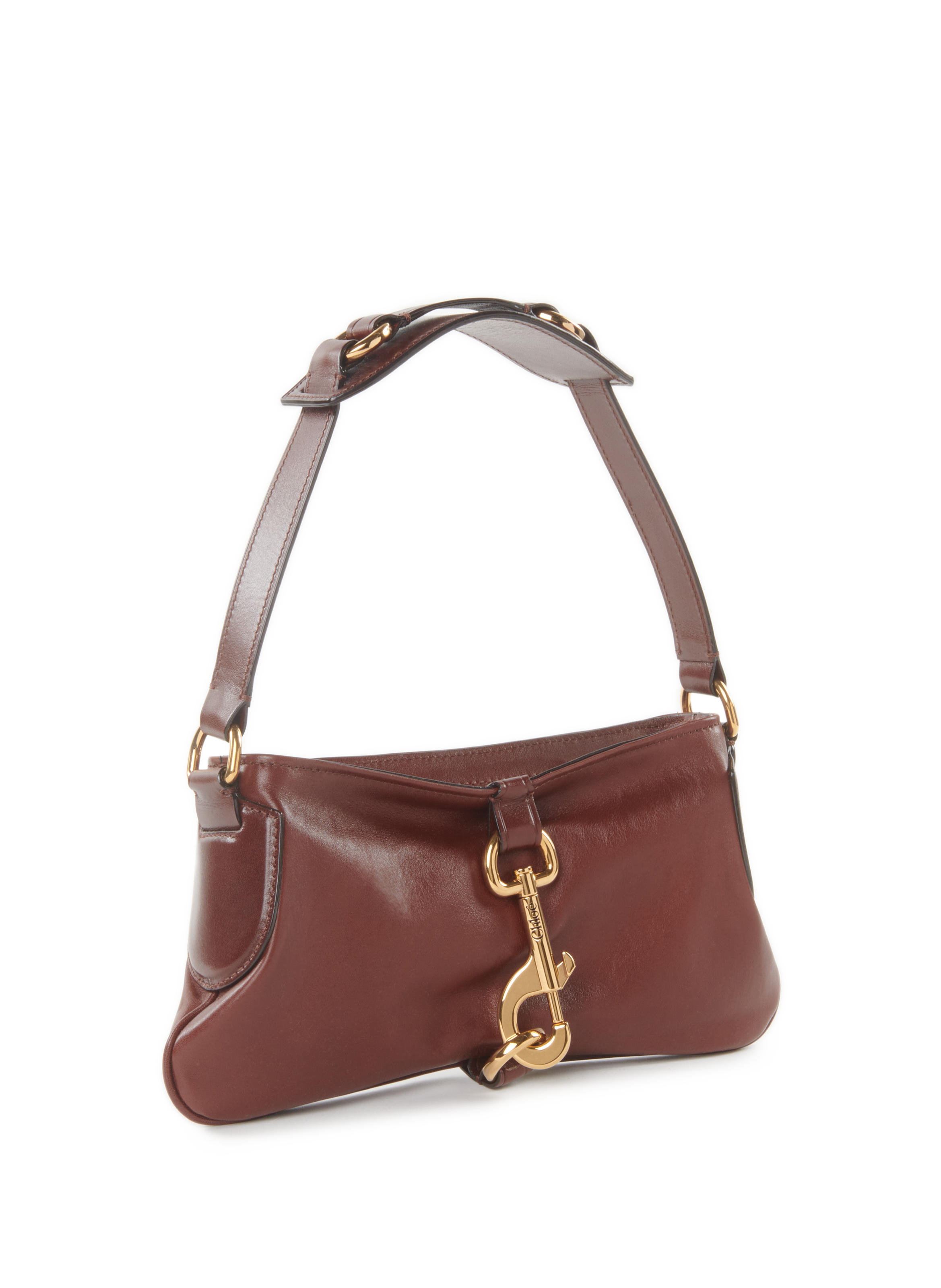 Sac à main Mini Shoulder  CHLOÉ Marron