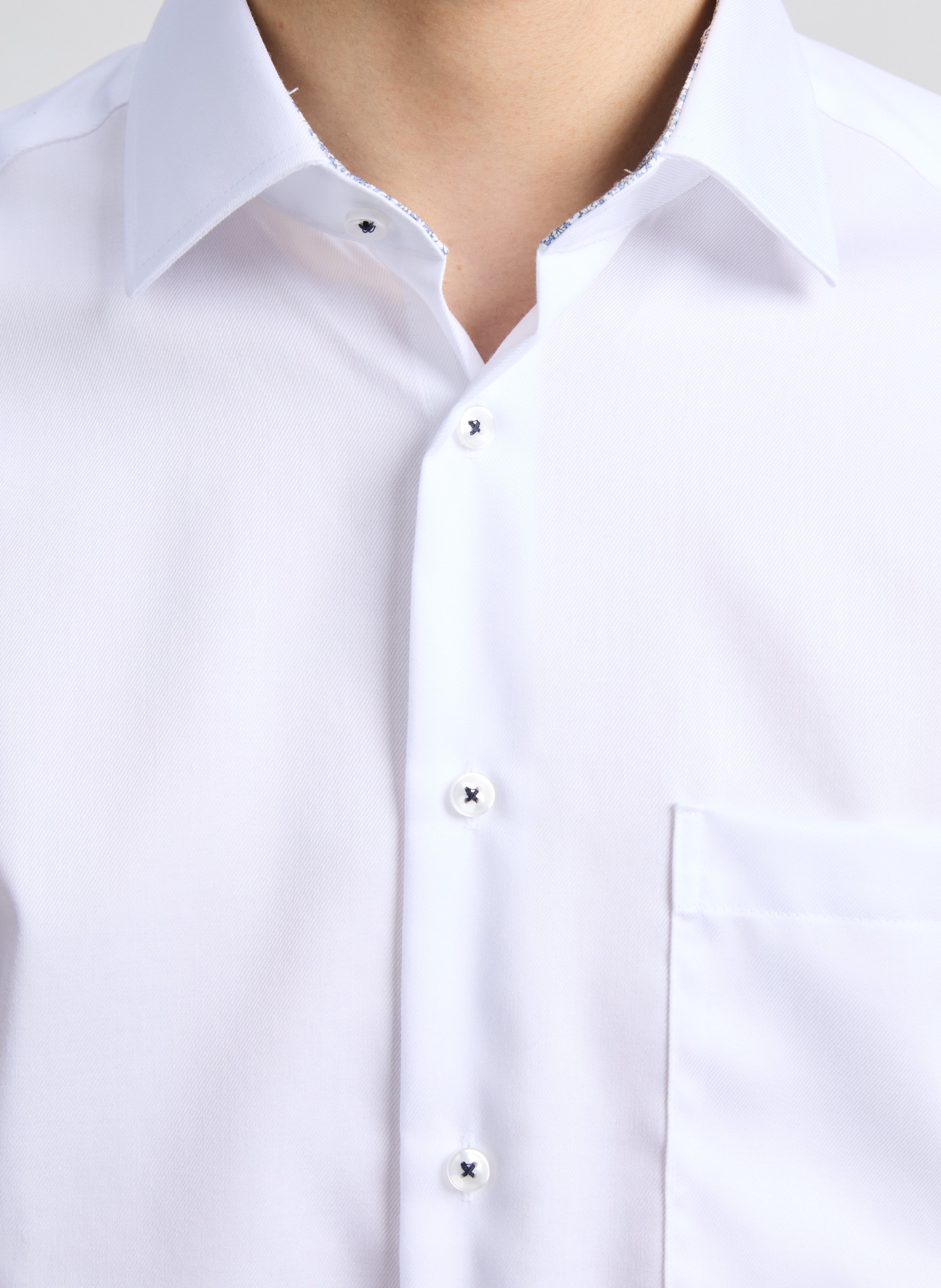 Linen shirt SEIDENSTICKER White