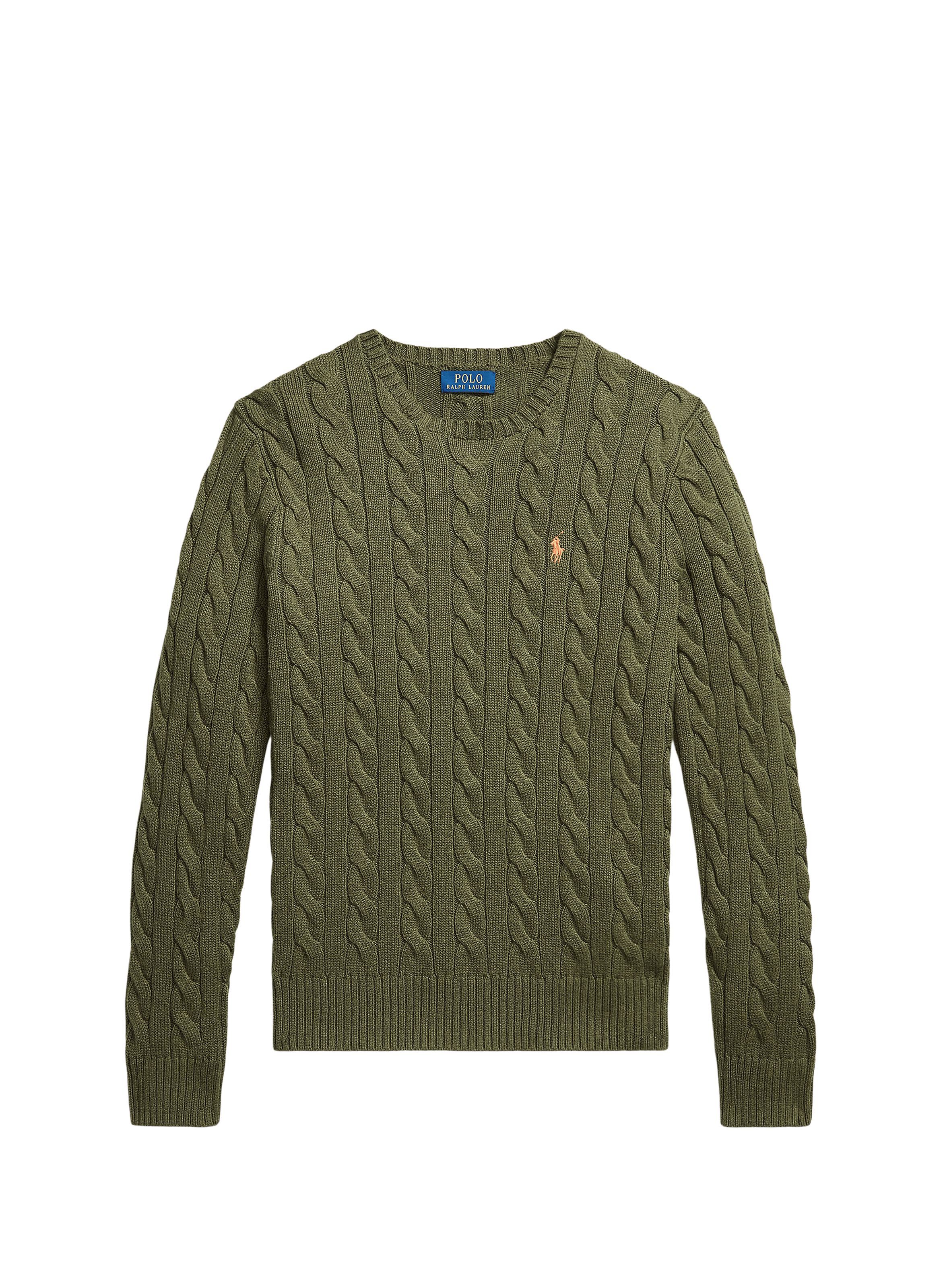 Cable knit jumper POLO RALPH LAUREN Green