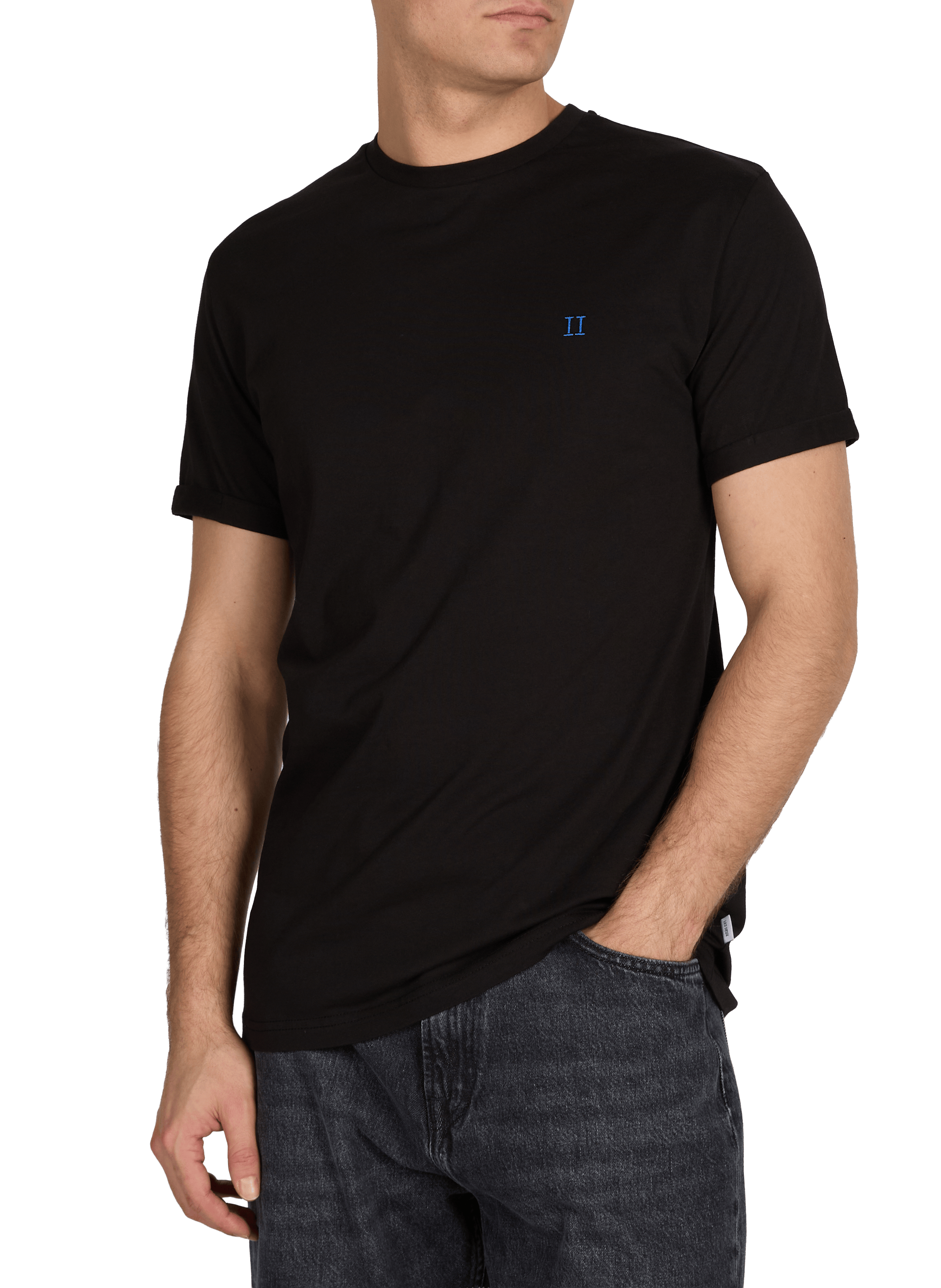 Classic Cotton T-Shirt LES DEUX Black