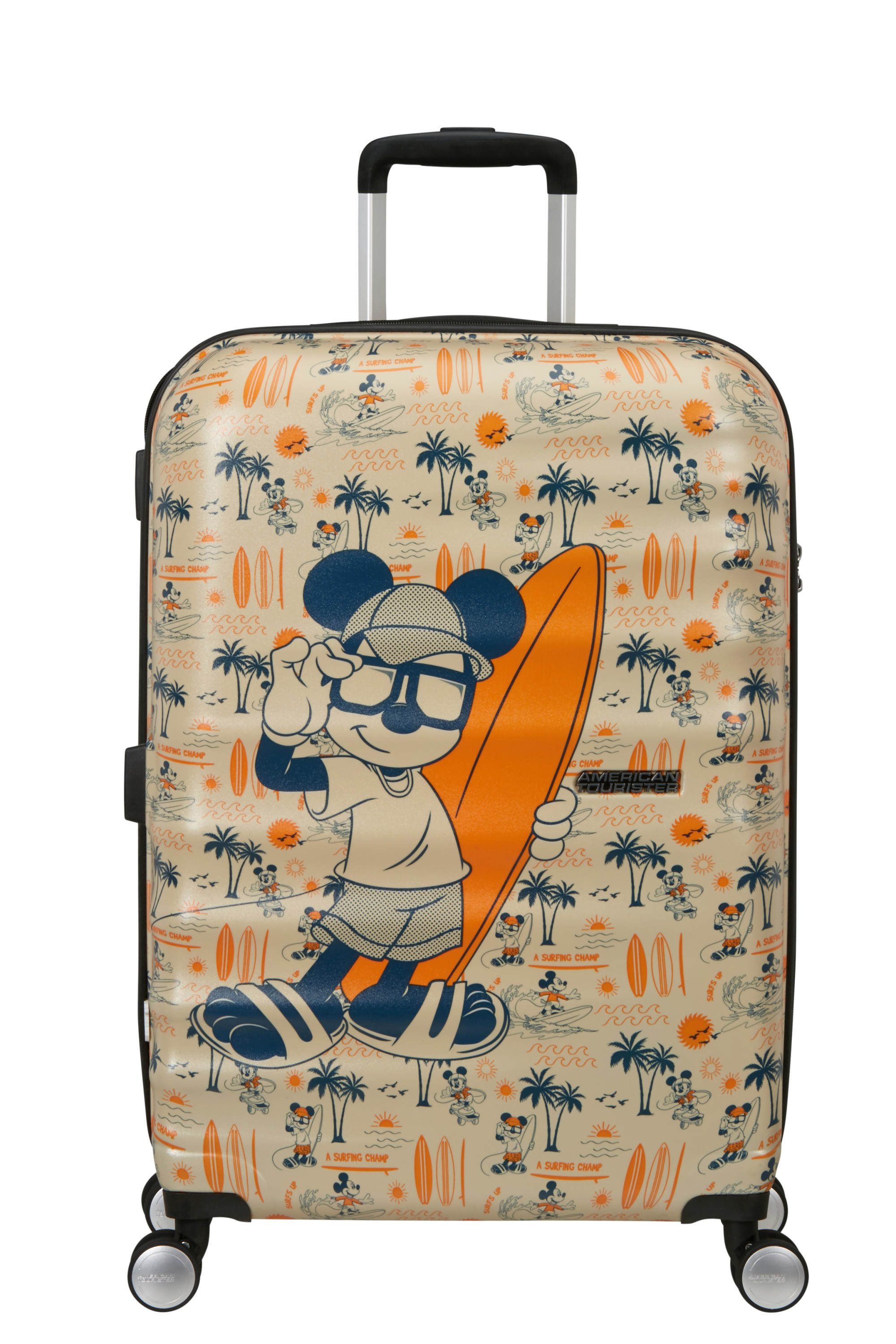 Wavebreaker disney valise 4 roues taille m AMERICAN TOURISTER Multicolore