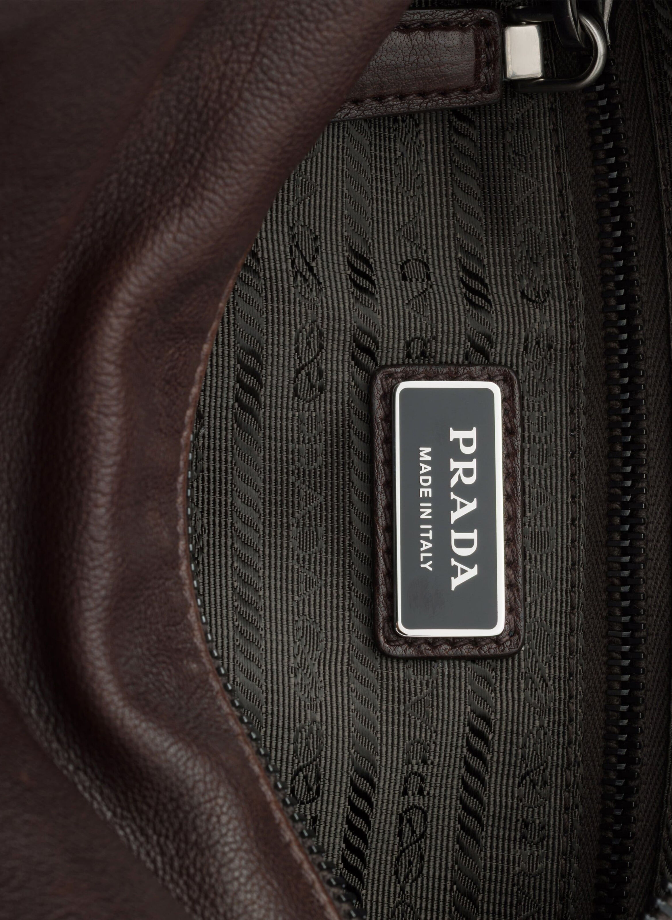 Sac en cuir prada explore PRADA Marron