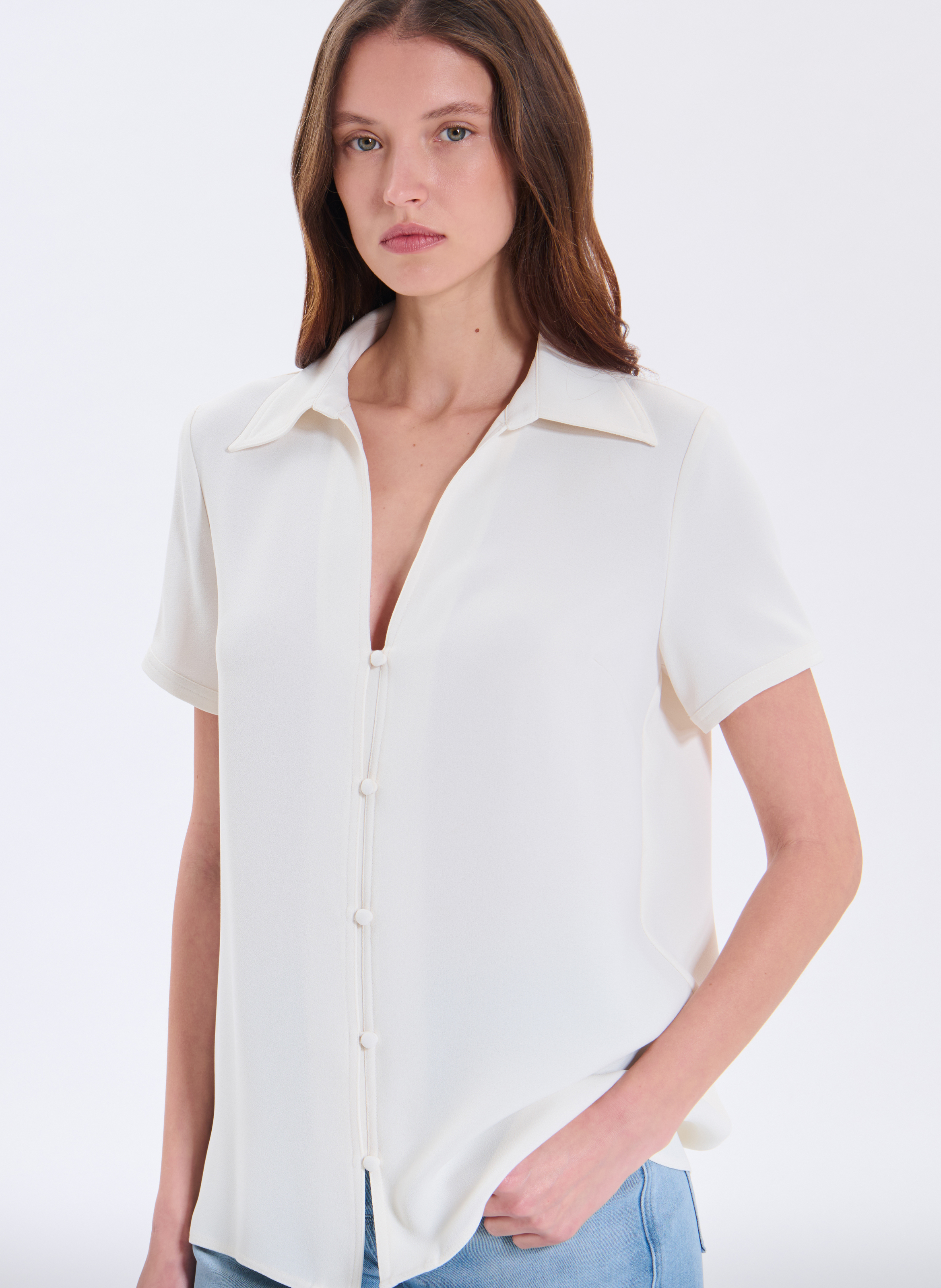 Chemise  carolina ZAPA Blanc