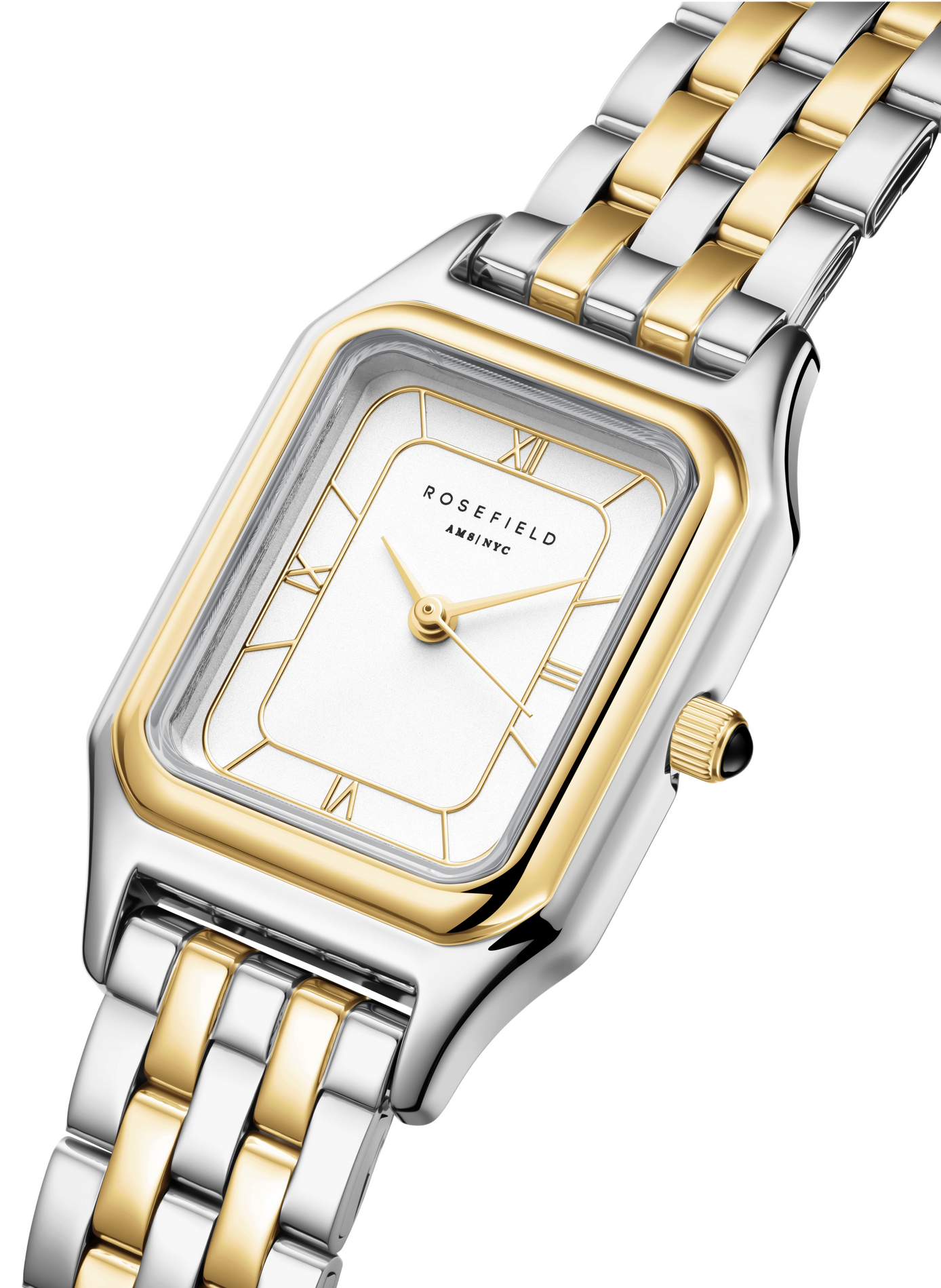 Montre analogique Ivy en acier inoxydable ROSEFIELD Blanc