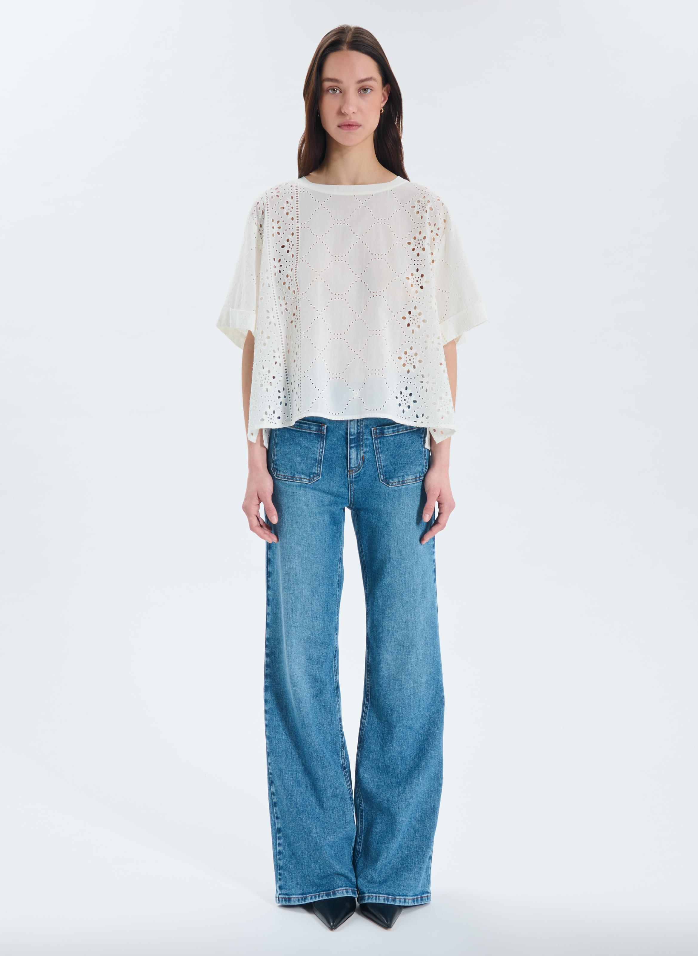 Top  tresor ZAPA Blanc