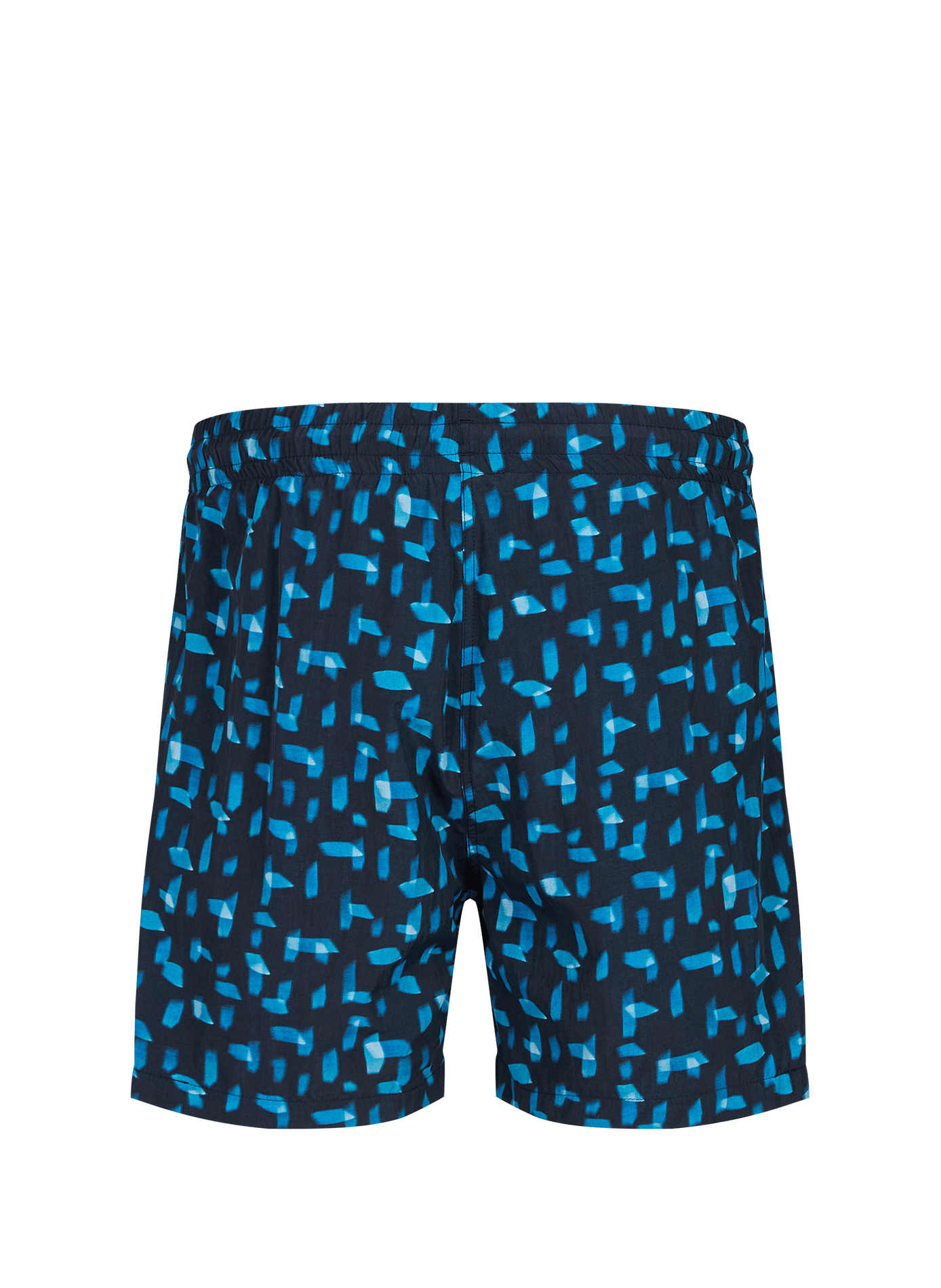 Short de bain imprimé ARMANI Bleu