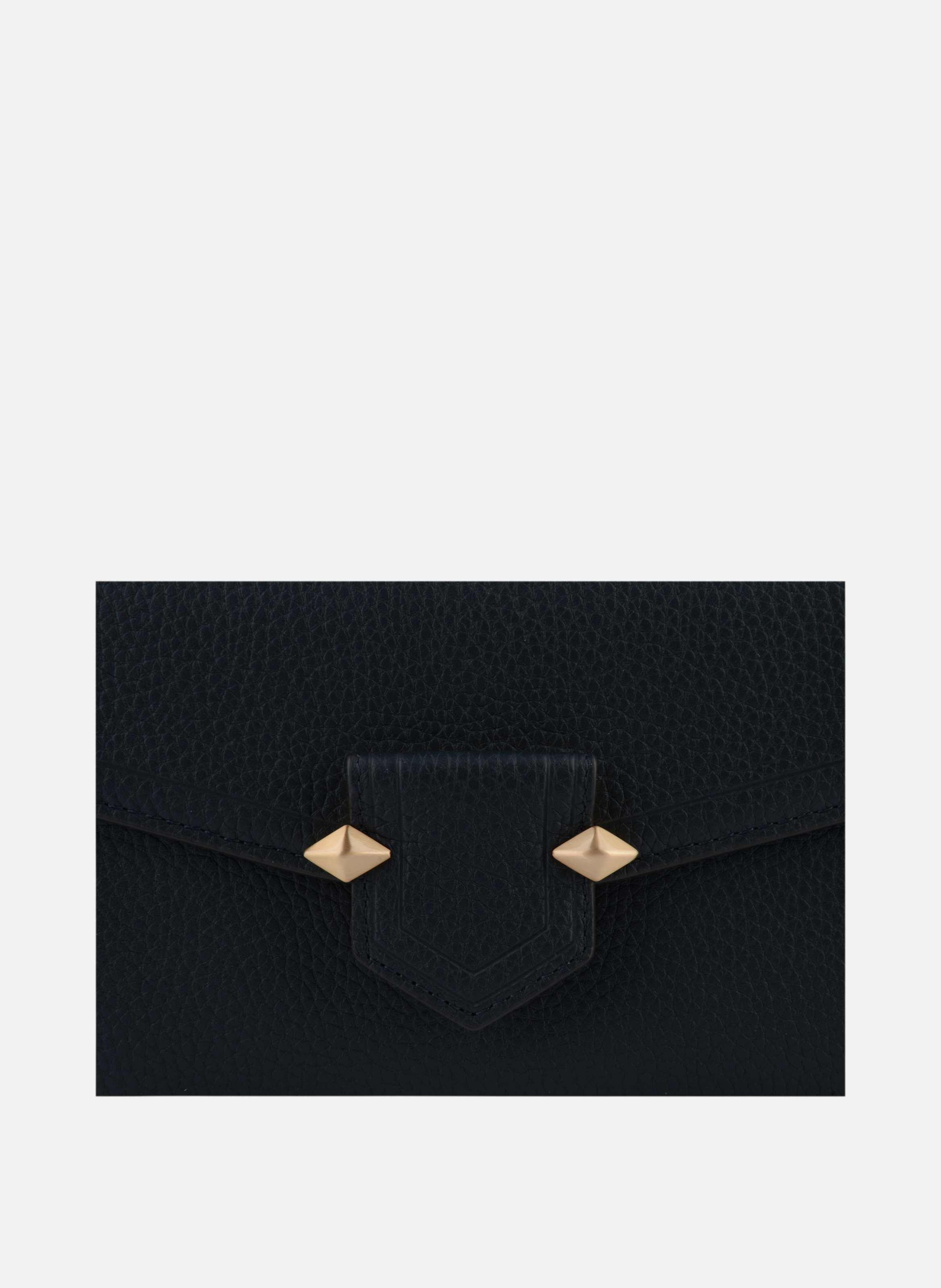 Sèvres | sac besace gm en cuir de vachette POURCHET Bleu