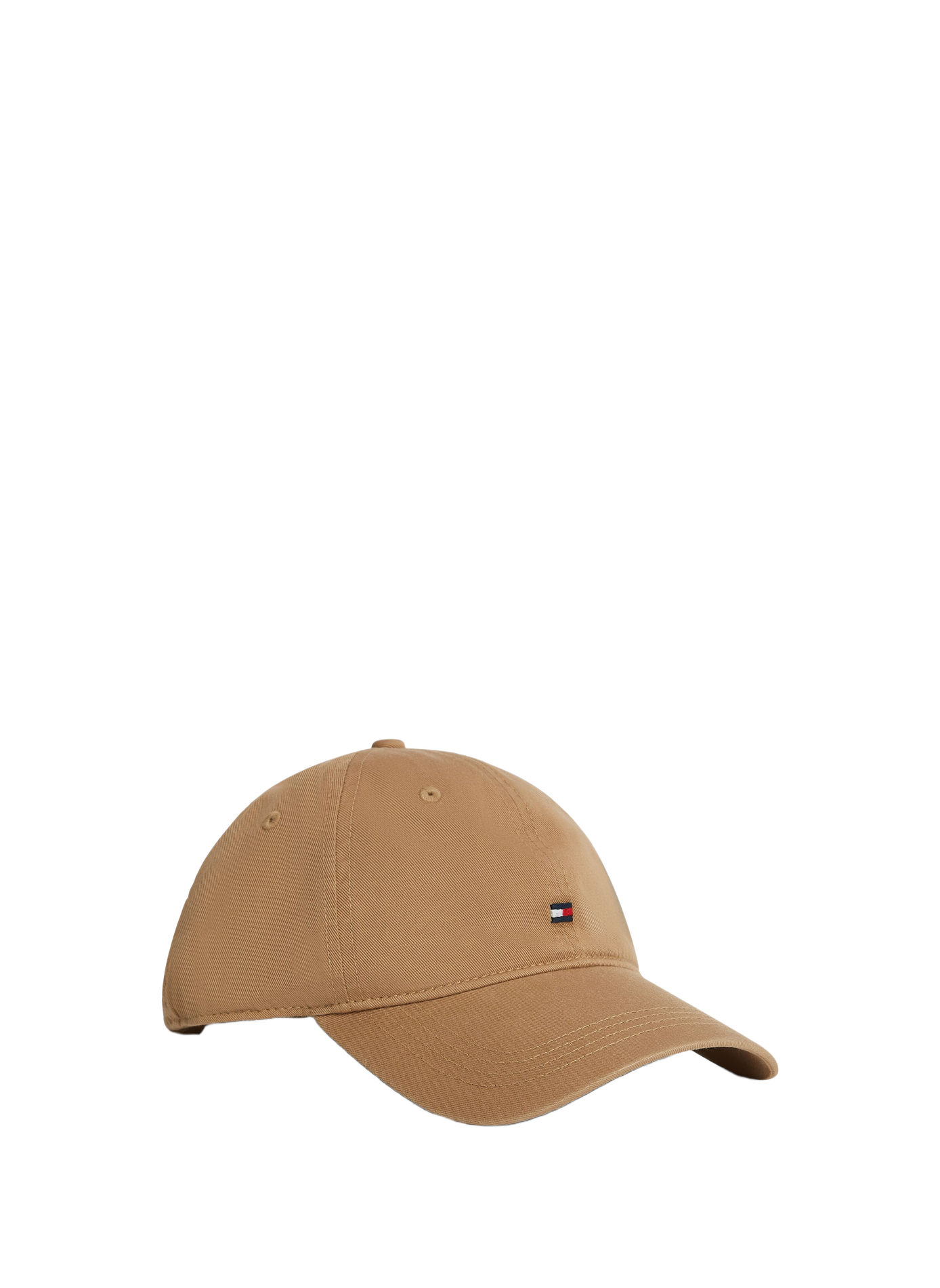 Cotton logo baseball cap TOMMY HILFIGER Beige