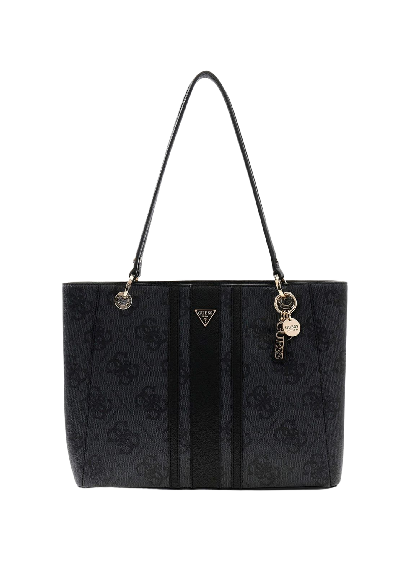 Sac cabas logotypé Noelle GUESS Noir