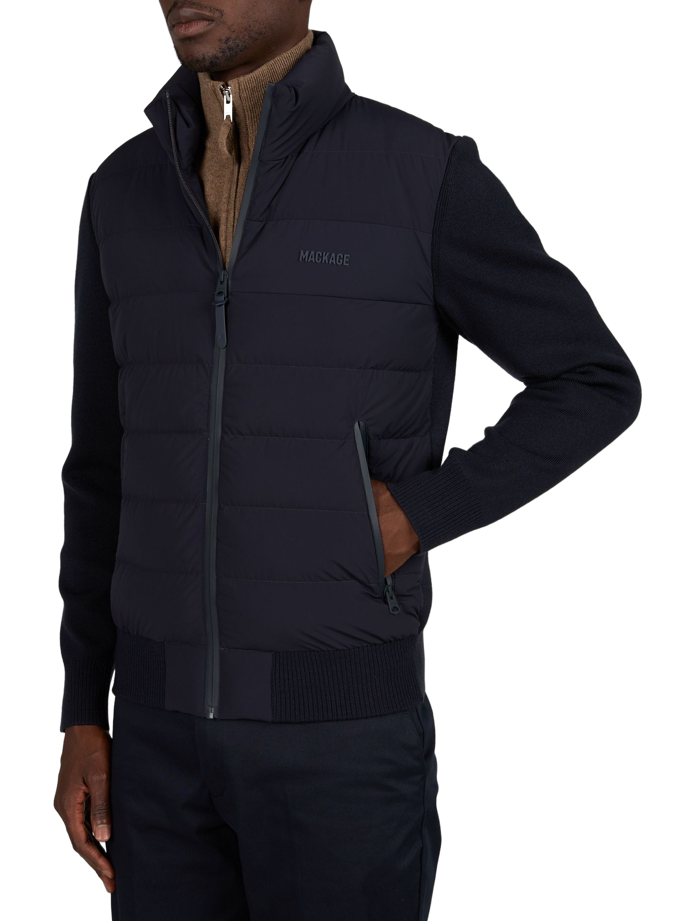 Quilted solid jacket MACKAGE Blue