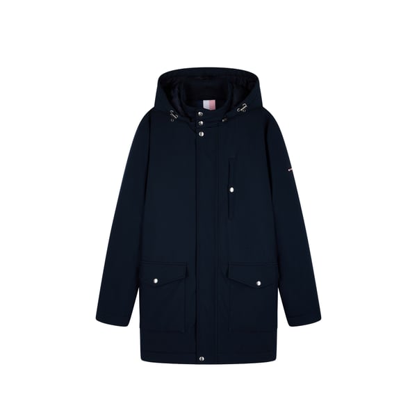 Parka droite col montant Parka droite col montant