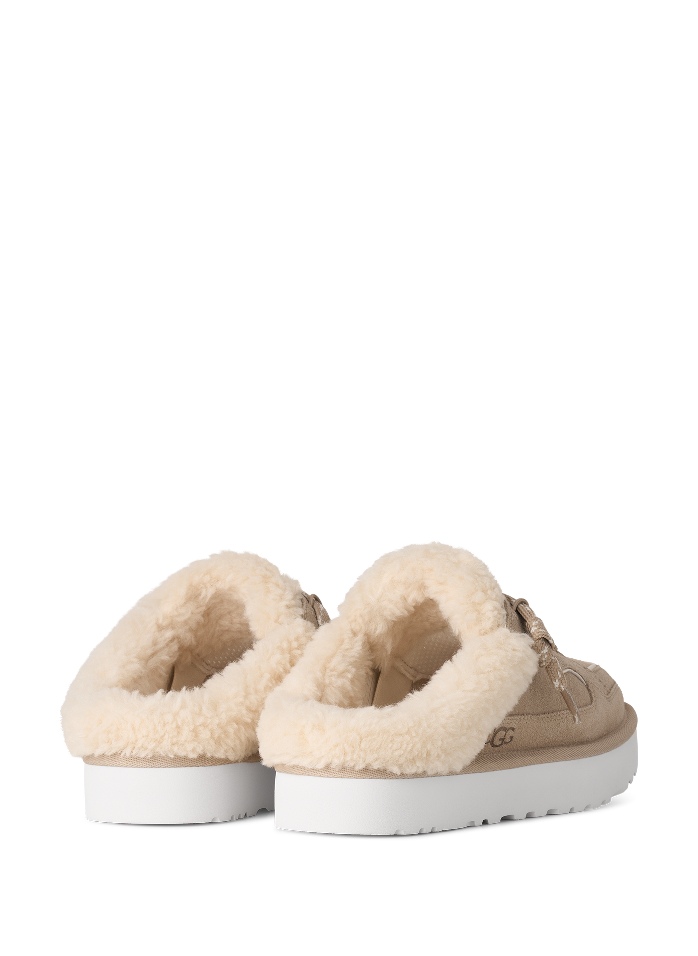 Lowmel Chestnut Pantoletten aus Leder UGG Beige