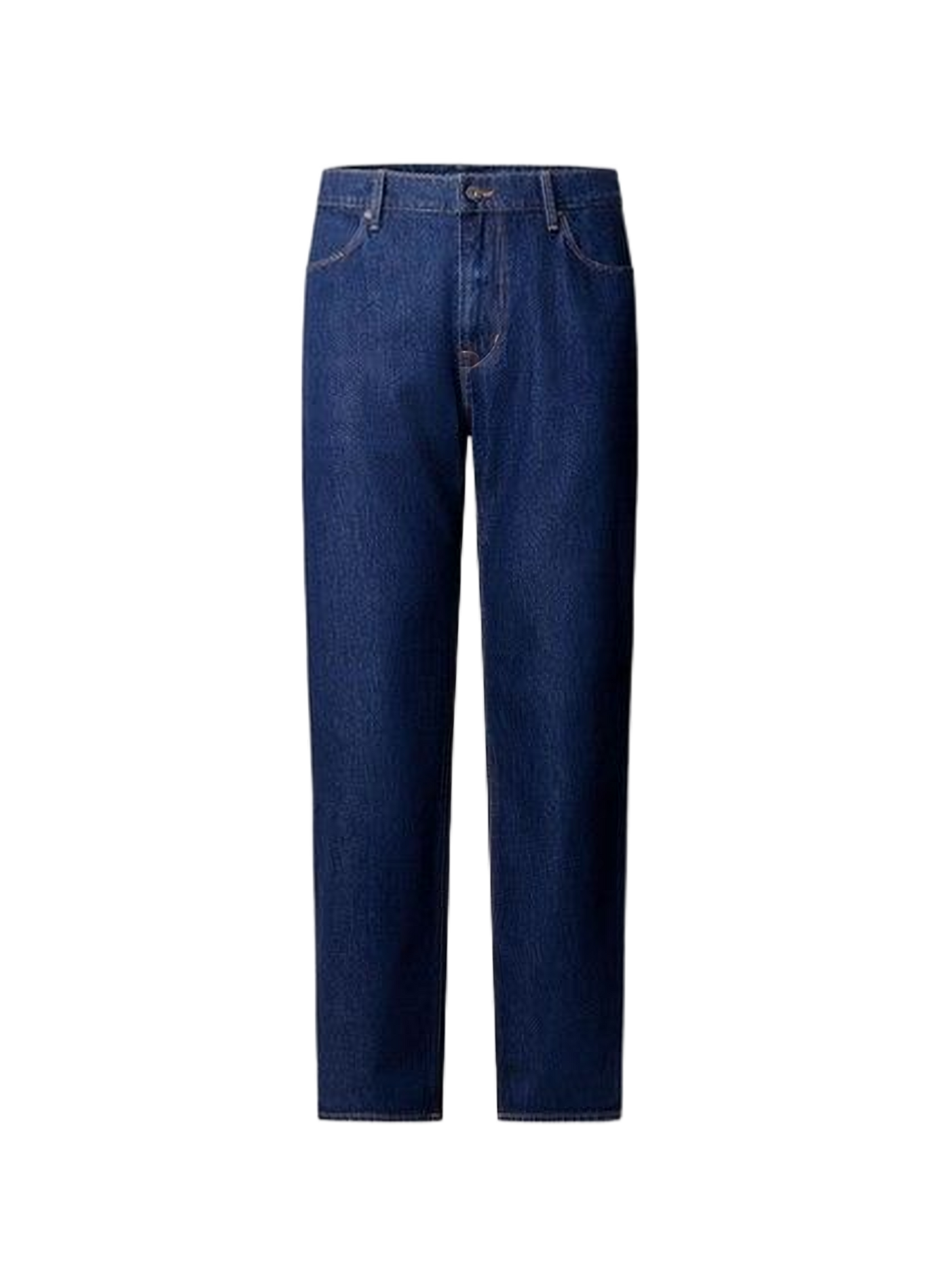 Straight-cut cotton jeans FACONNABLE Blue