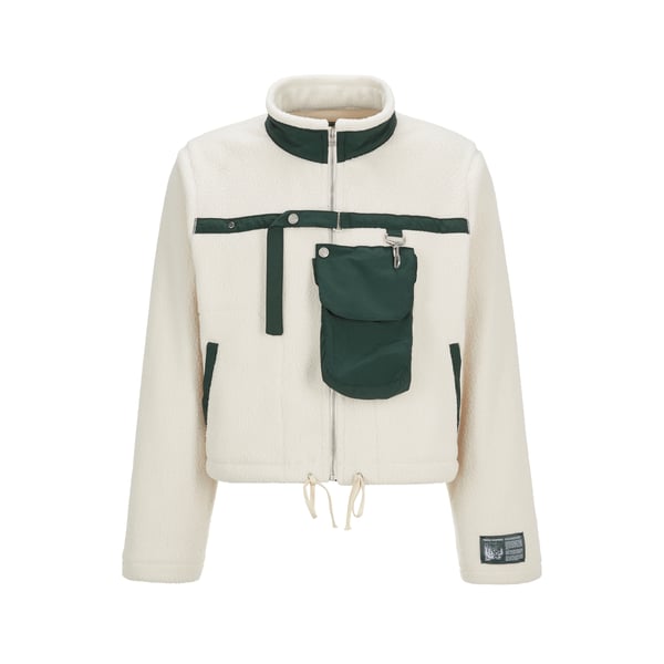 Polaire Sherpa cropped