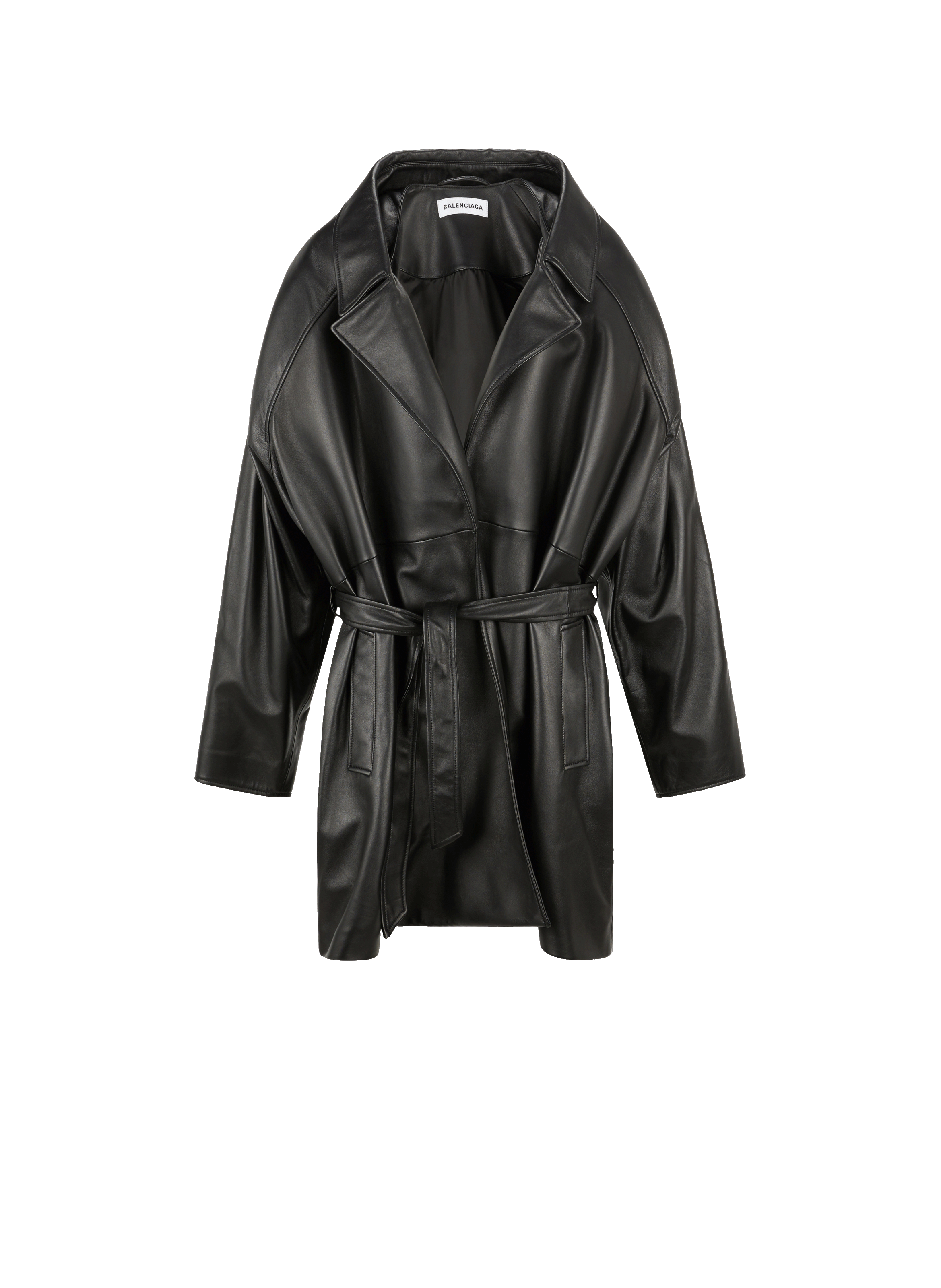 Veste Pyramid Shoulder Wrap en cuir
