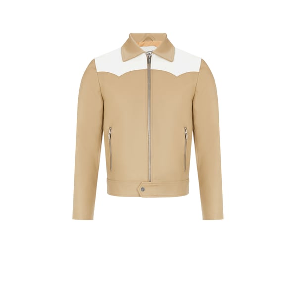 Veste Western Cactus en cuir vegan