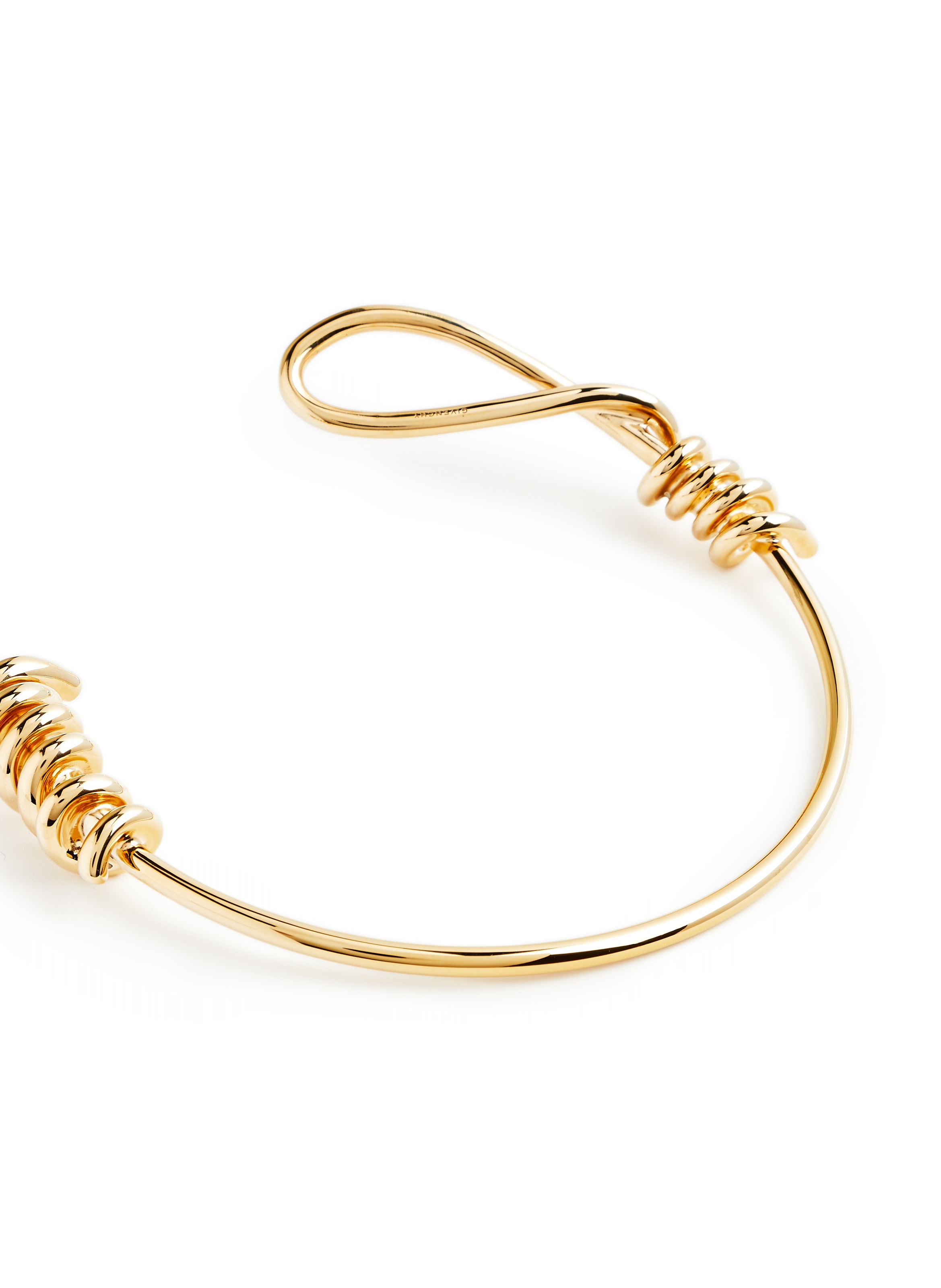 Collier Twisted en métal GIVENCHY Doré