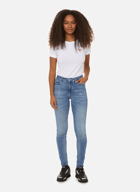 T-shirt en coton Blanc by GUESS GUESS T-shirt en coton Blanc