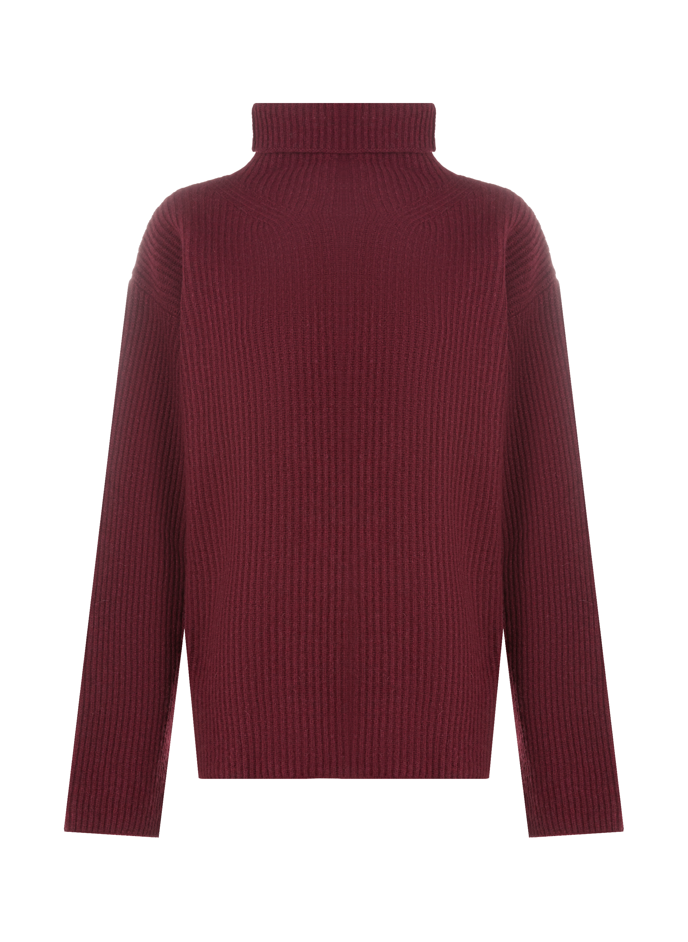 Pull à col montant SAISON 1865 Rouge