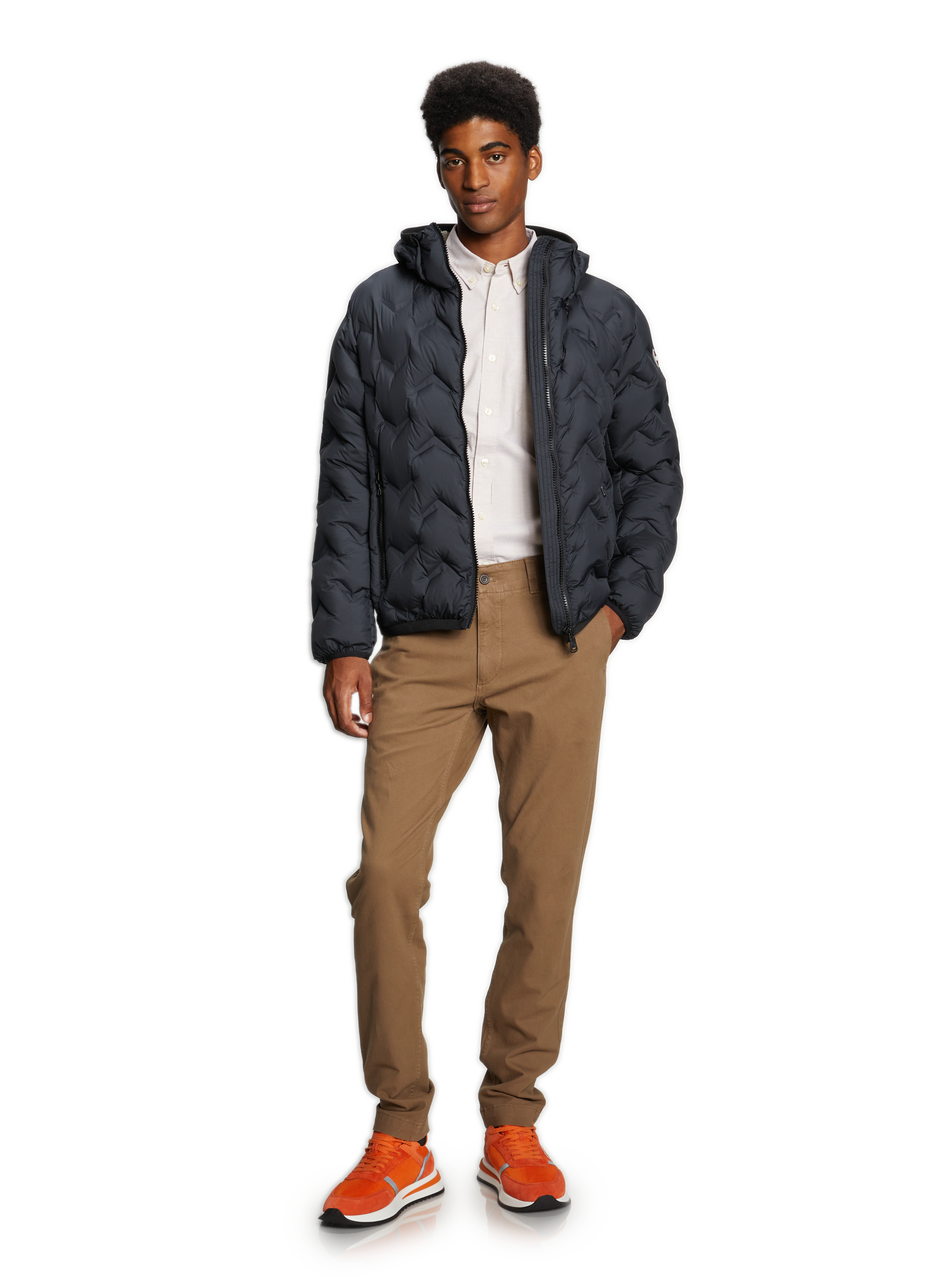 Slim cotton-blend shirt DOCKERS Beige