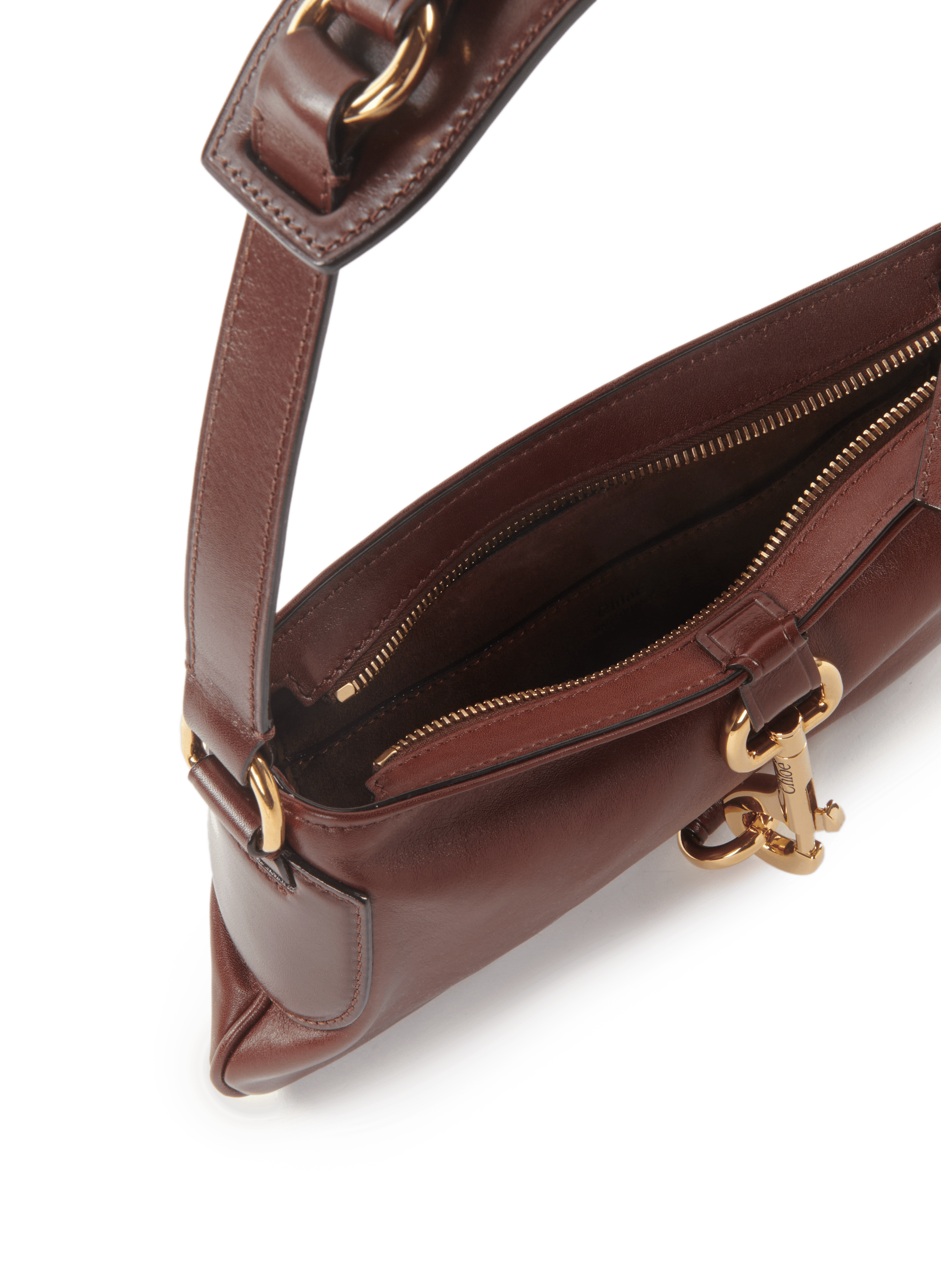 Sac à main Mini Shoulder  CHLOÉ Marron